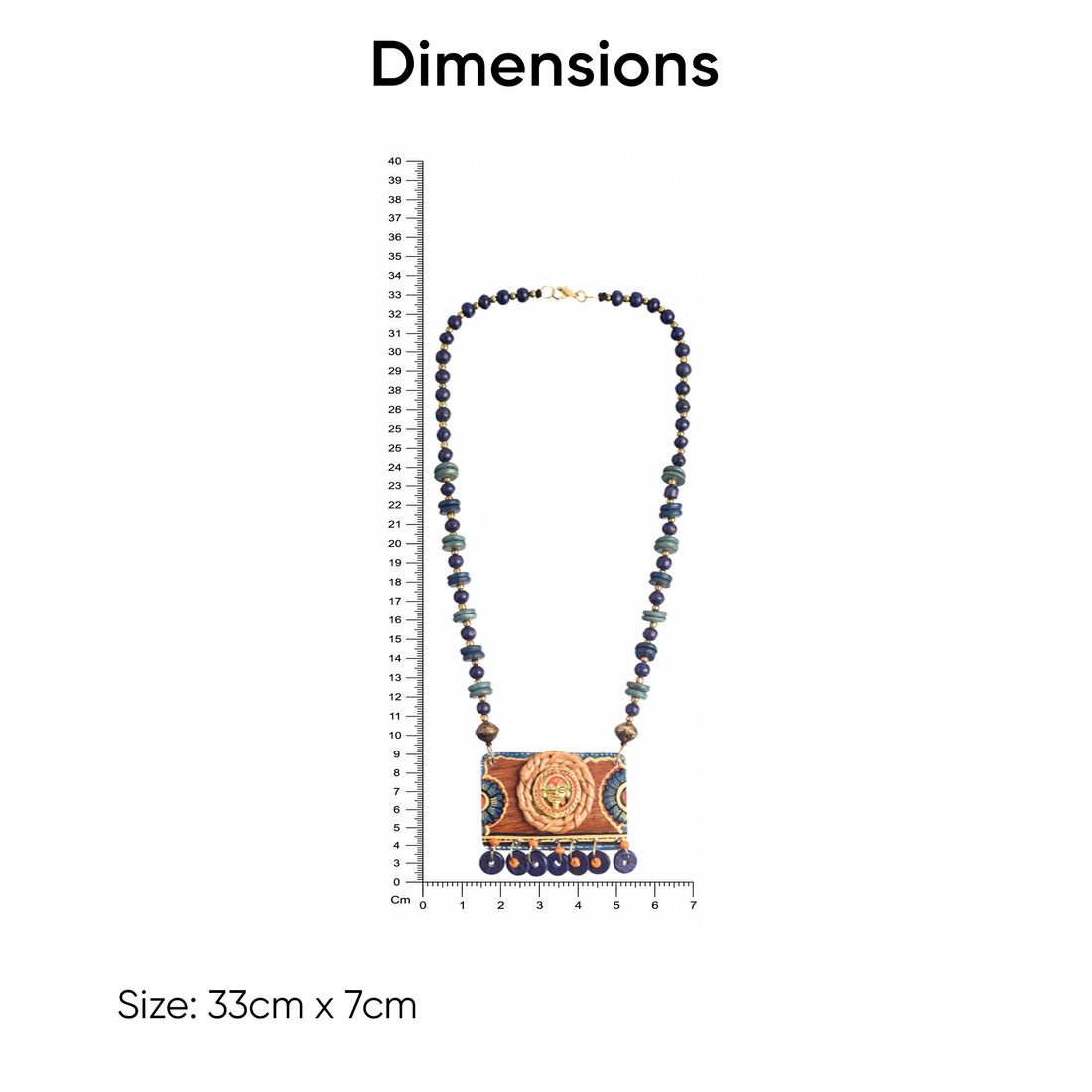 The Queen's Circle Handcrafted Tribal Necklace