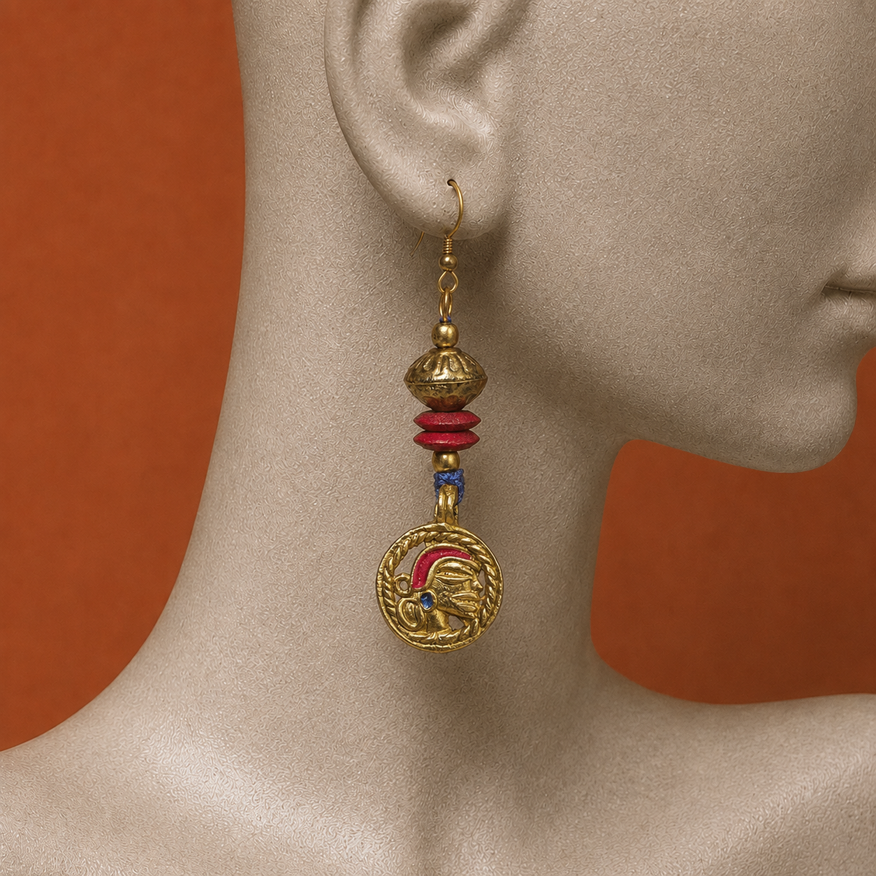 The Queens Circle Handcrafted Tribal Earrings