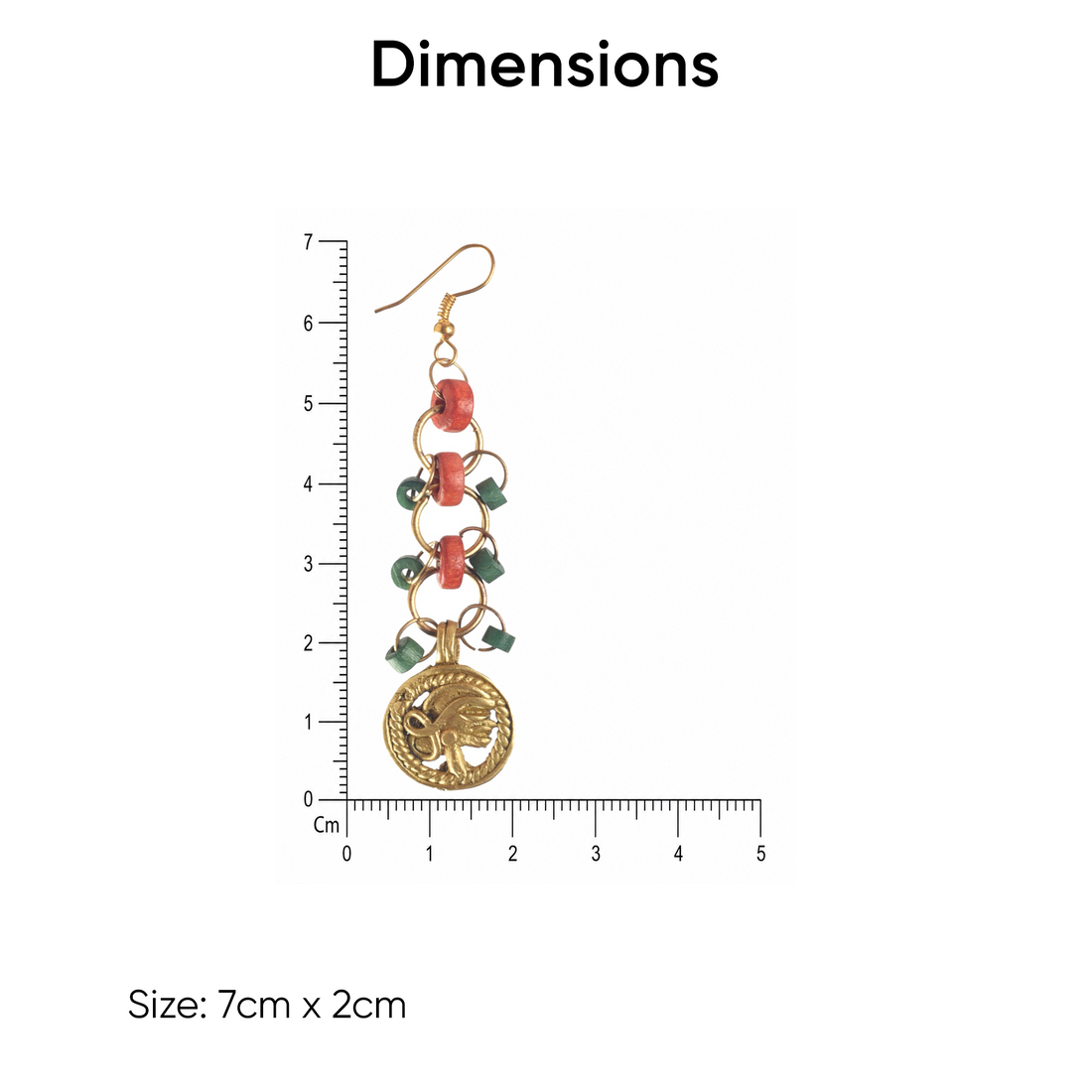 The Sun Queen Handcrafted Earrings