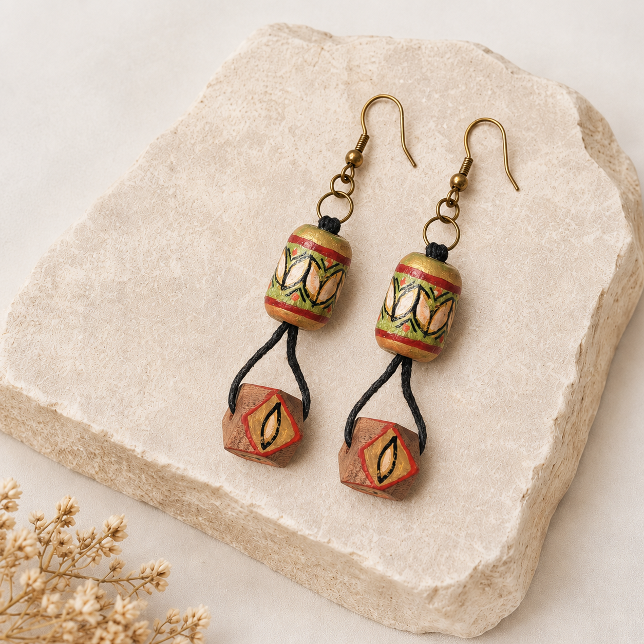 Artistic Abstractions Ethnic Earrings