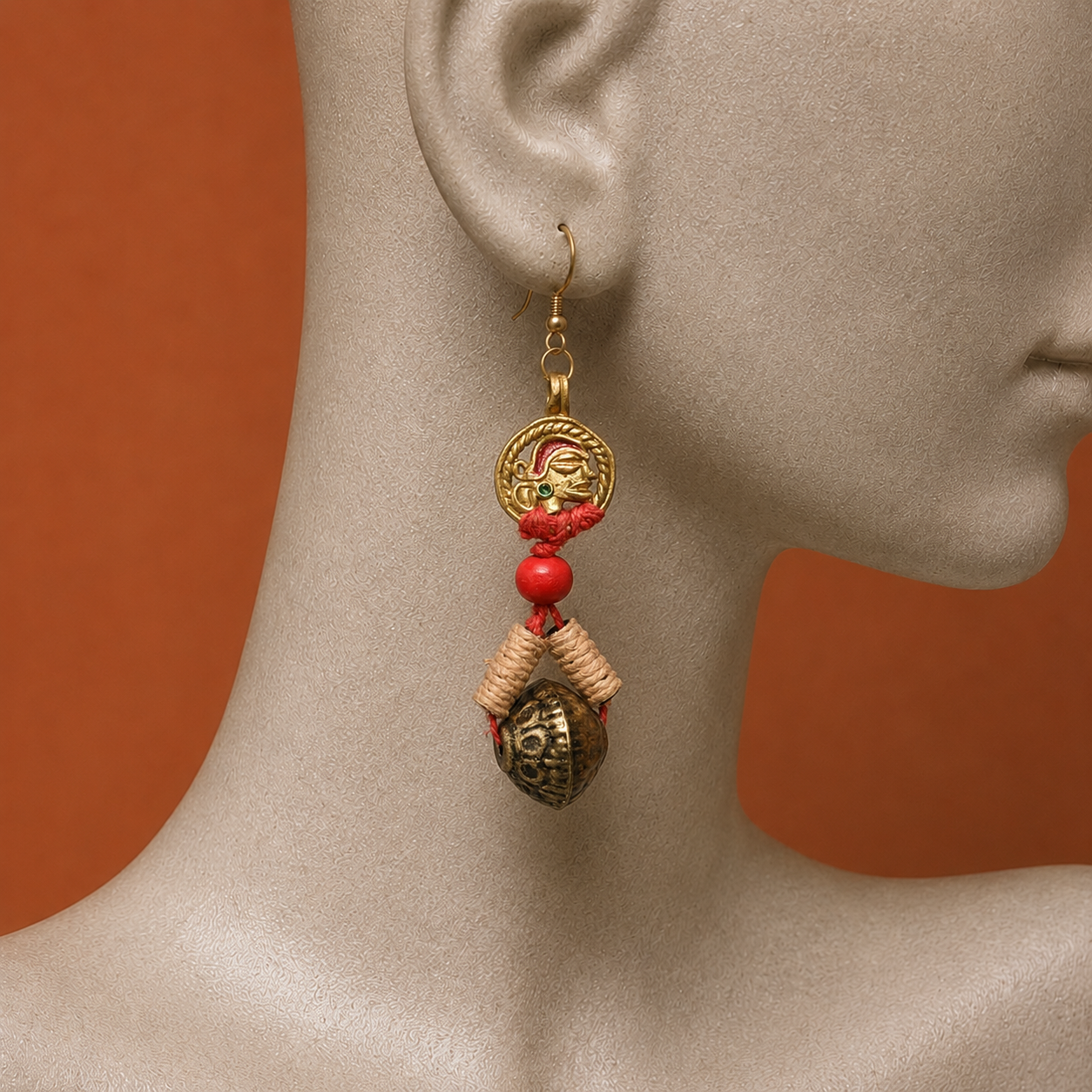 The Queen Noble Handcrafted Tribal Earrings