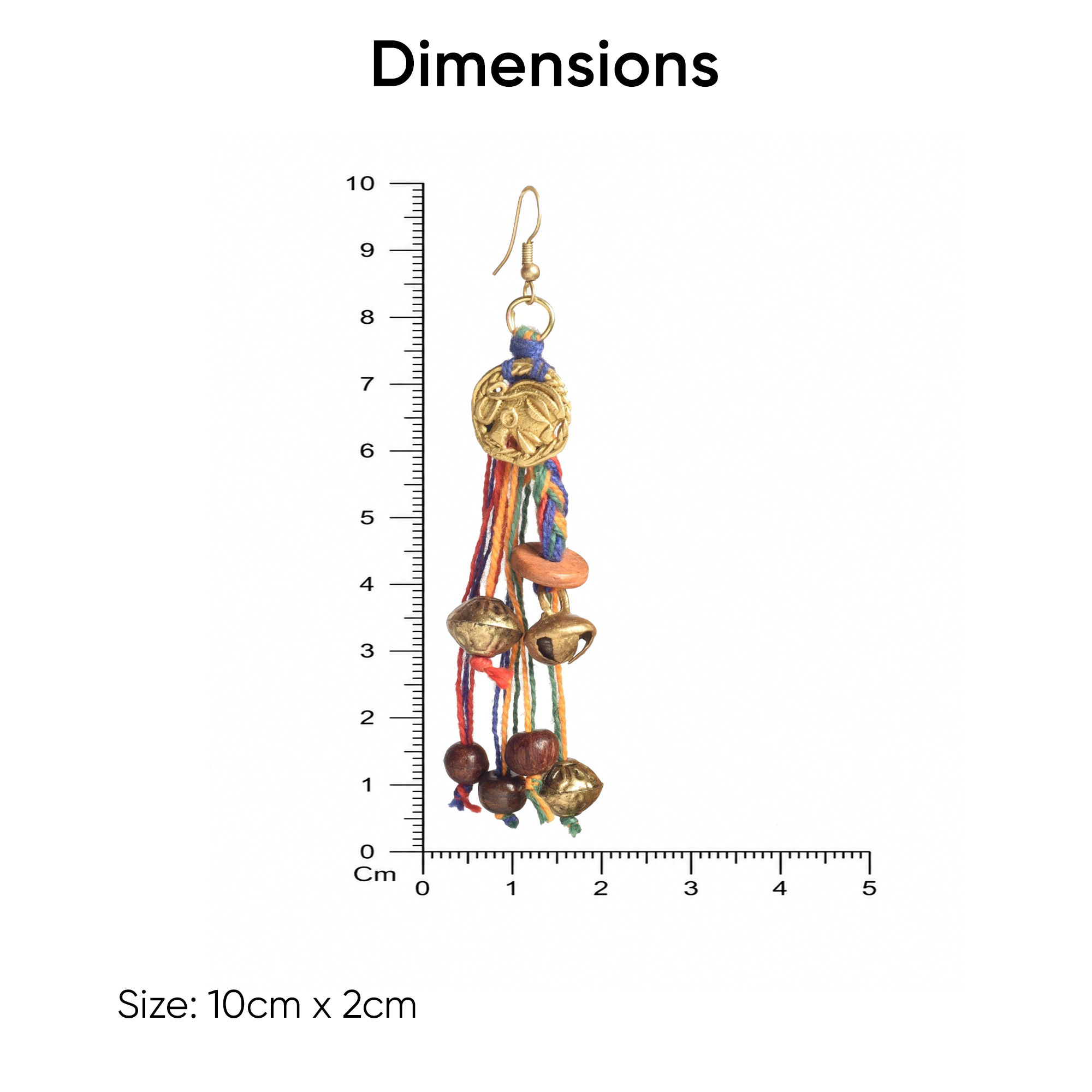 The Royal Court Handcrafted Tribal Earrings