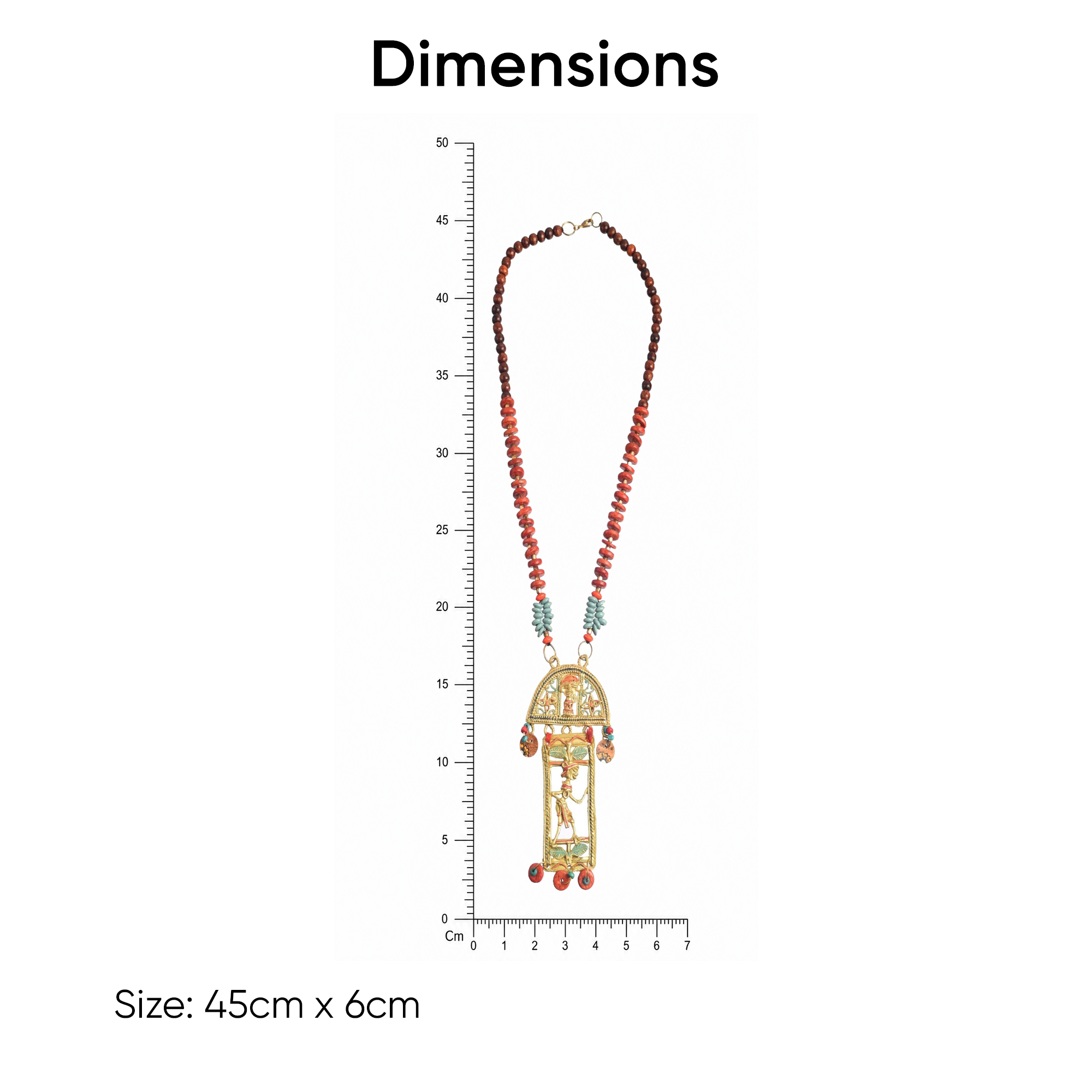 The Royal Cortege Handcrafted Tribal Necklace