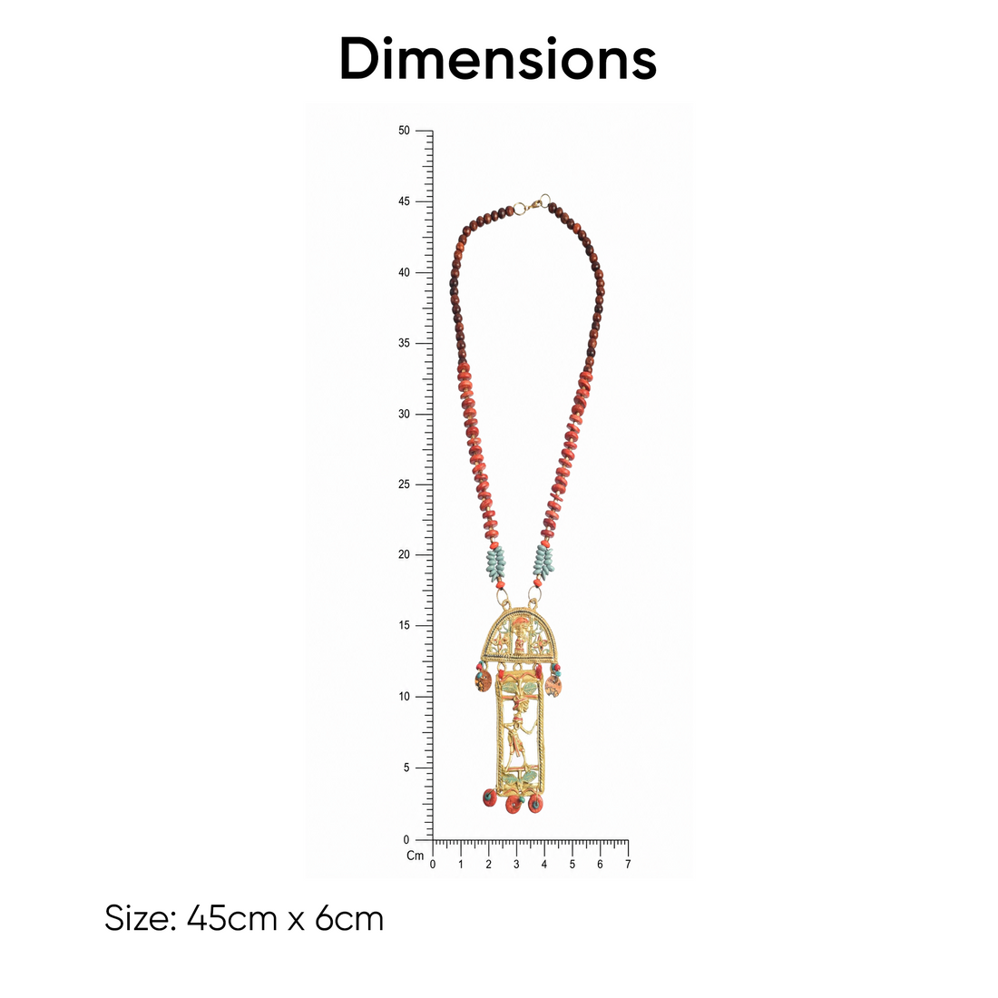 The Royal Cortege Handcrafted Tribal Necklace