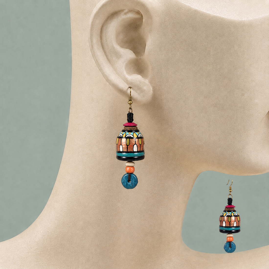 Femi Handcrafted Art Earrings