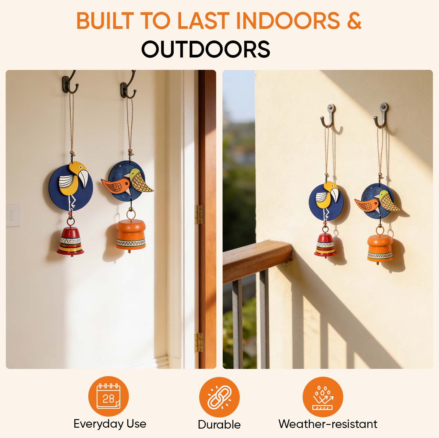 Chirping Melody Bird Wind Chime Set