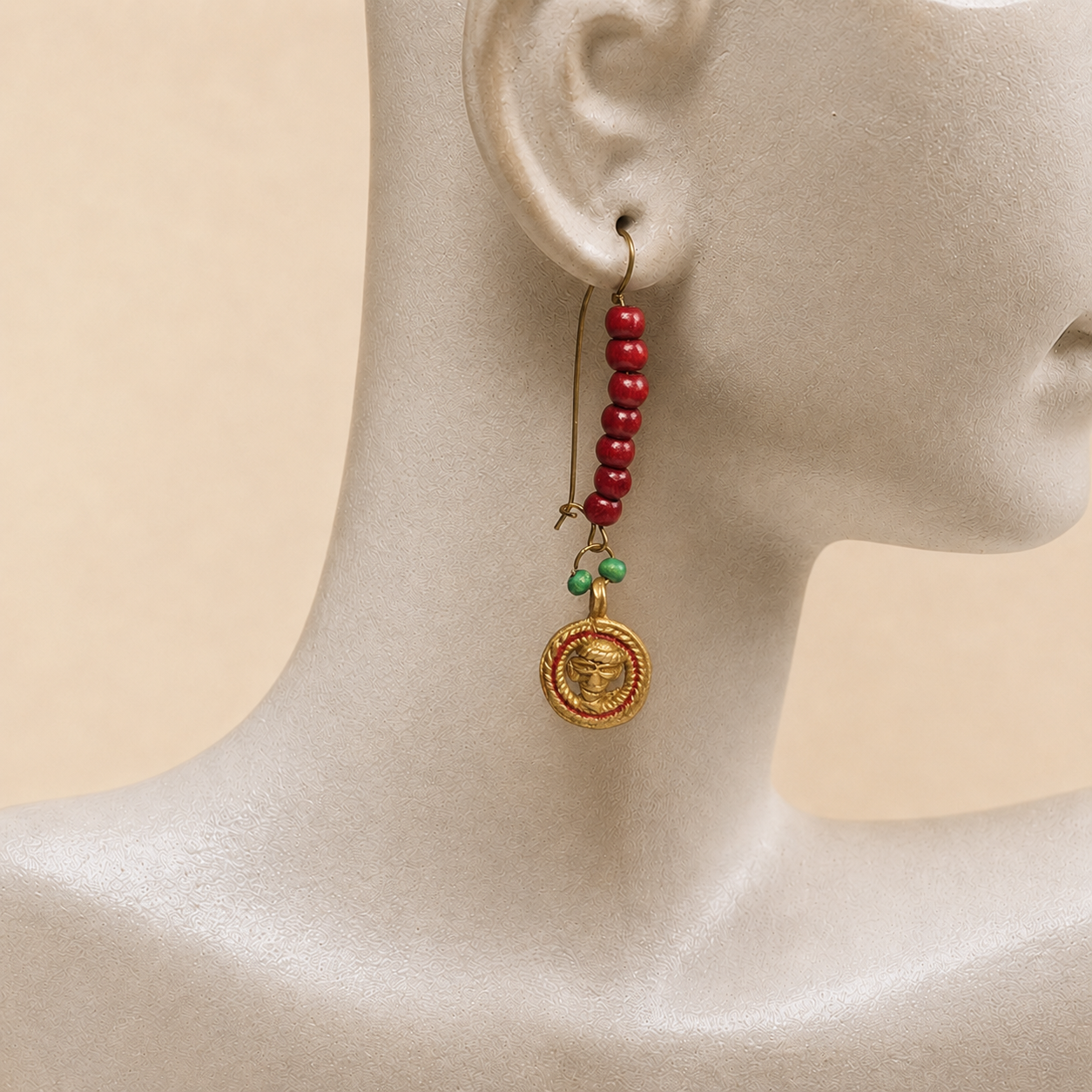 Queens Glory Handcrafted Tribal Earrings