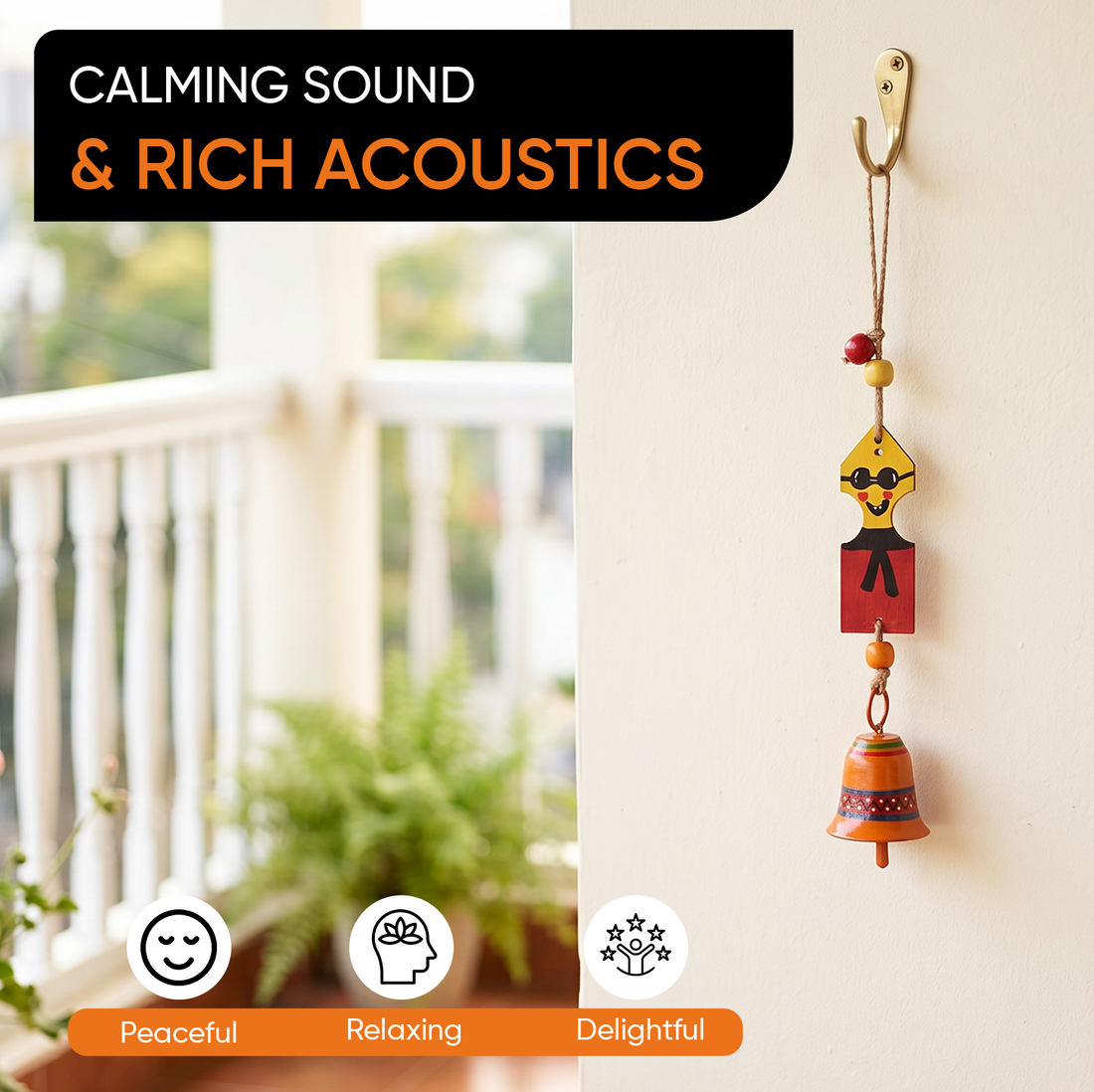 Smart Guy Wind Chime (11x1.5)