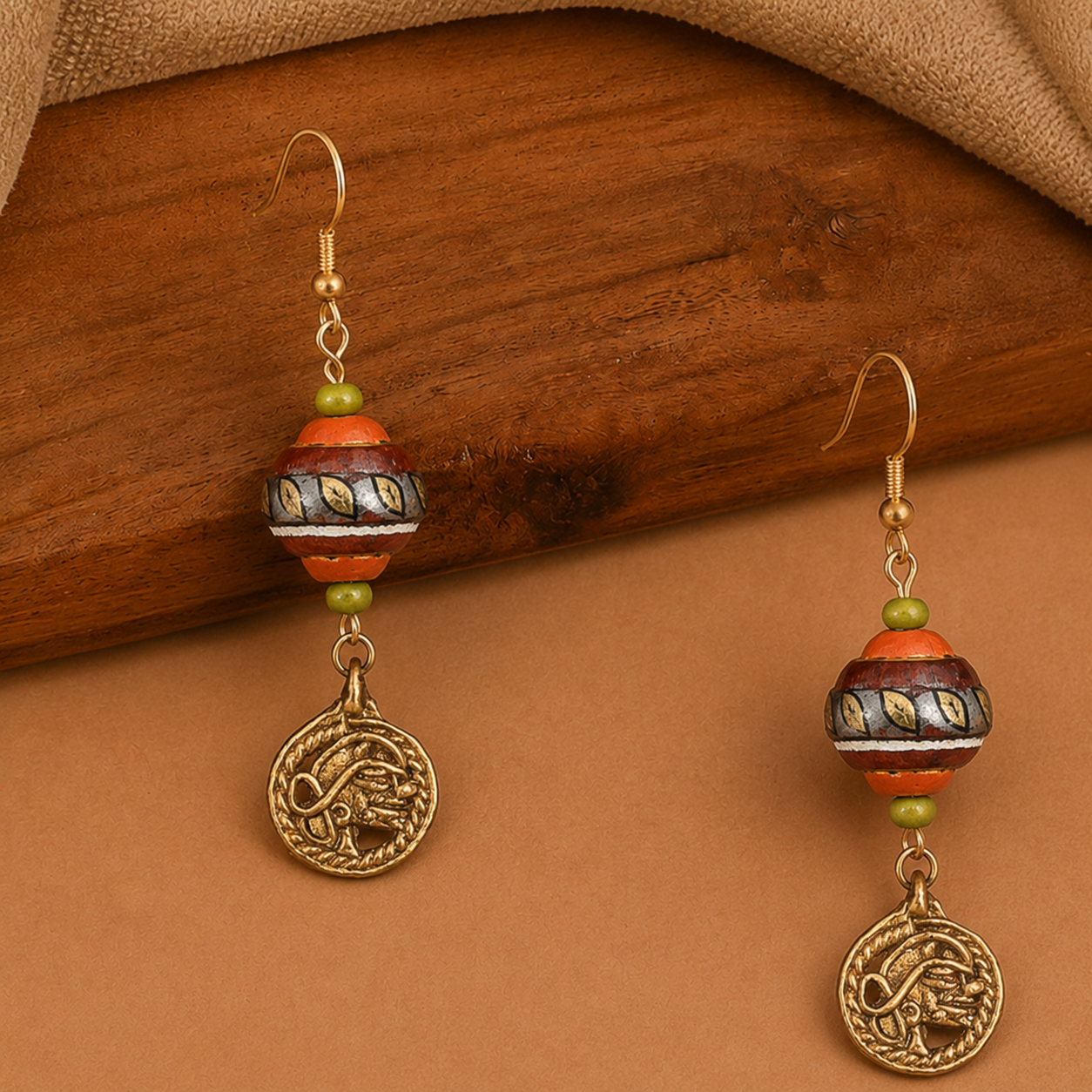 Brushed Brass Drops