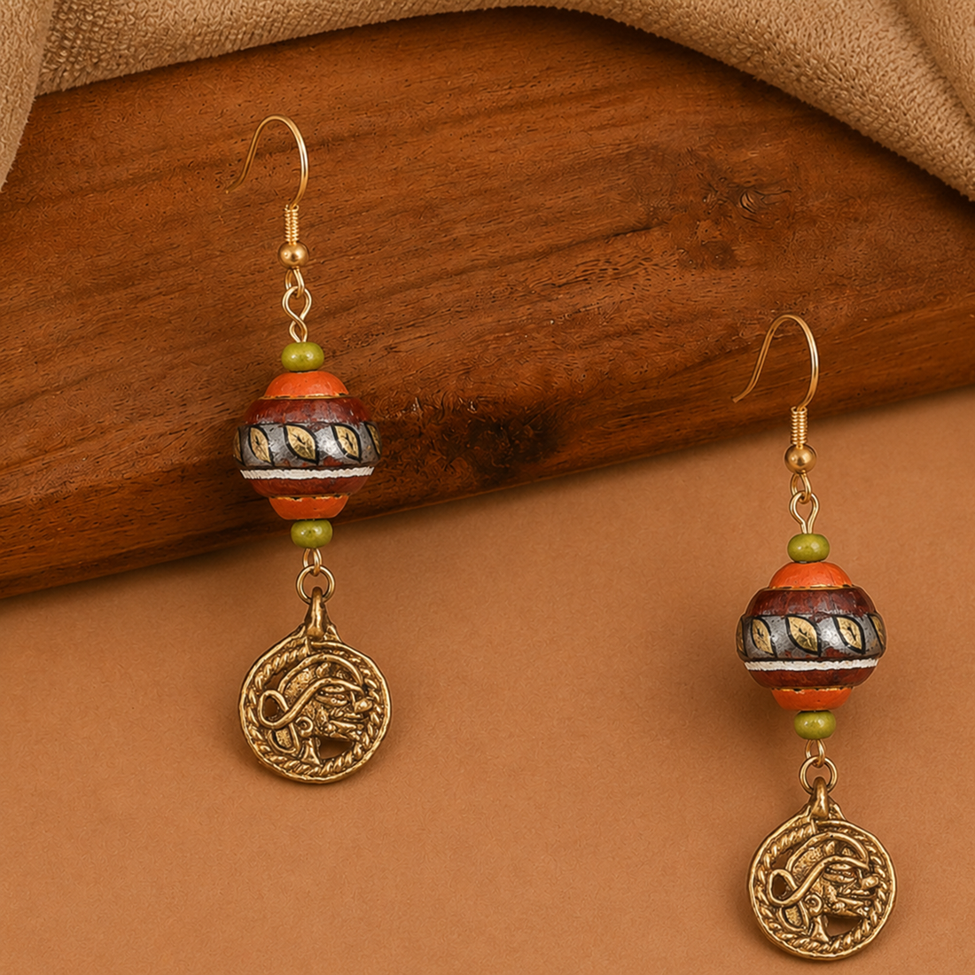 Brushed Brass Drops