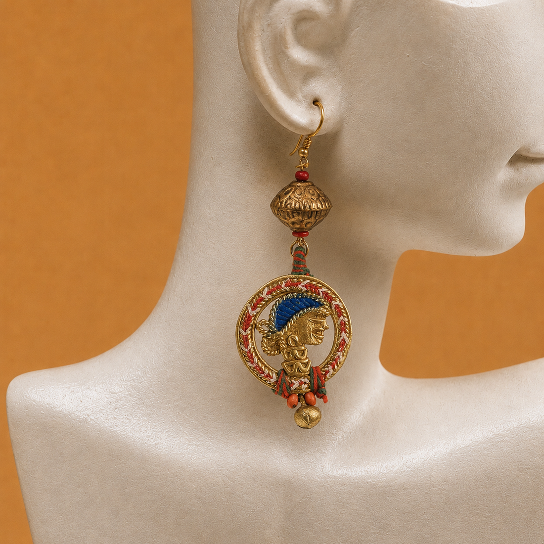 The Red Queen Handcrafted Earrings
