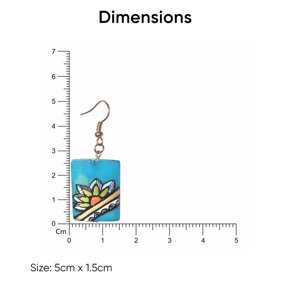 Whimsical Tassel Charms Ethnic Earrings
