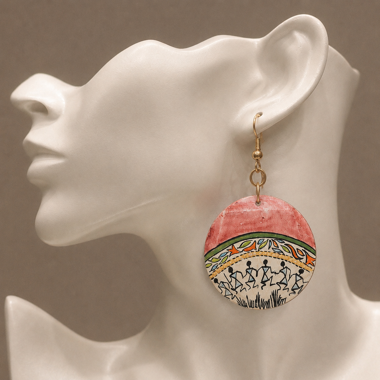 Remi Tribal Art Charming Earrings