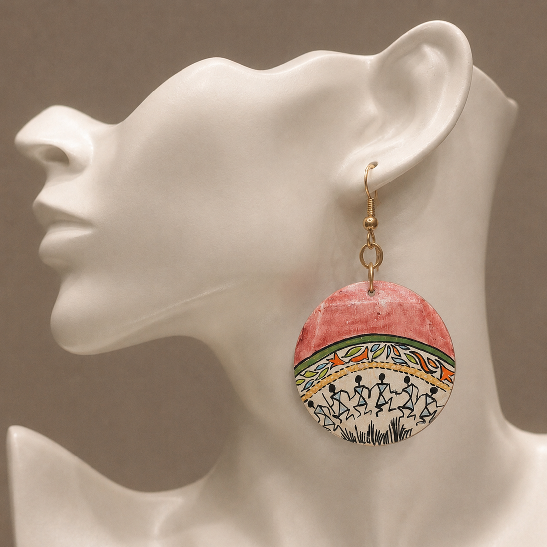 Remi Tribal Art Charming Earrings