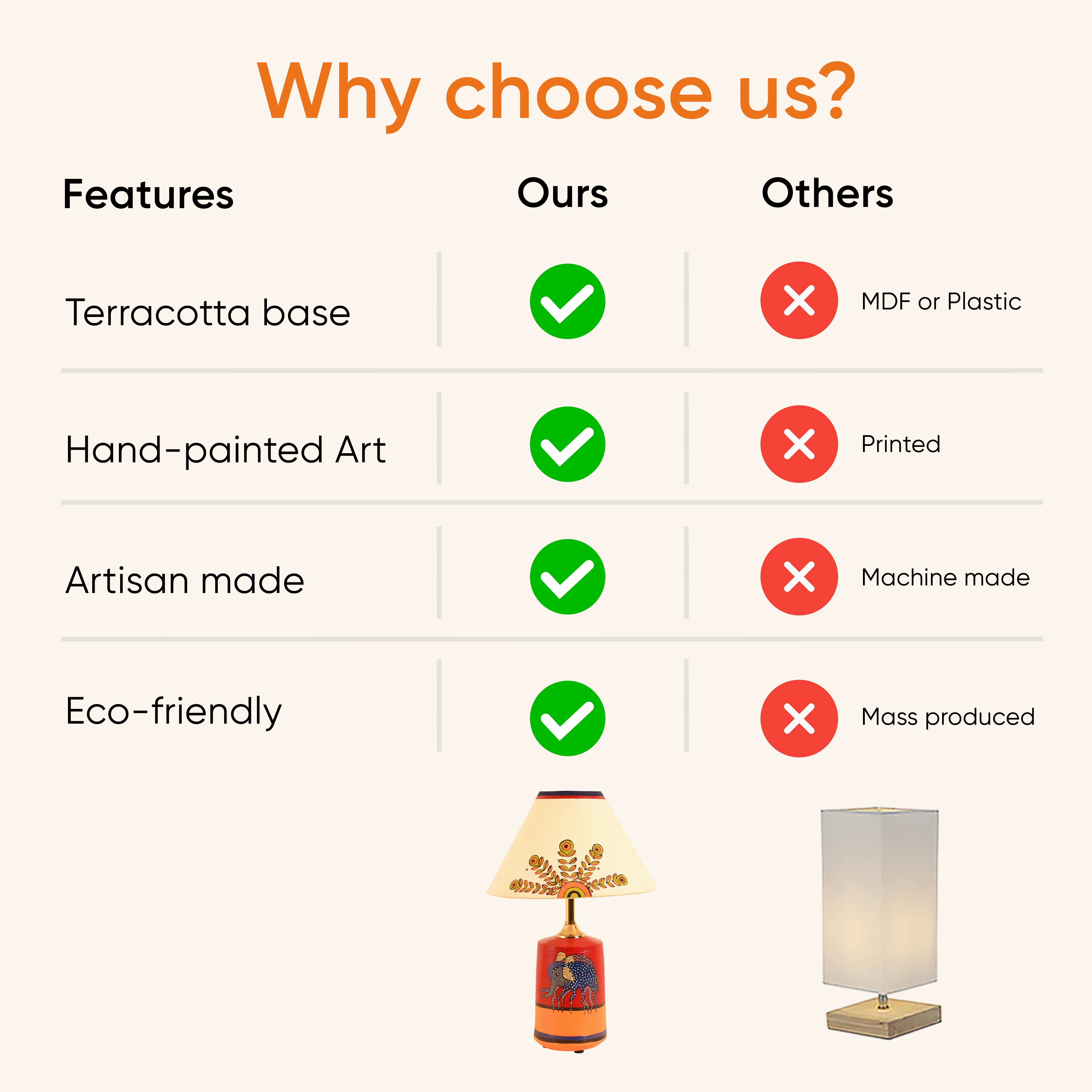 Natures Creatures Table Lamp