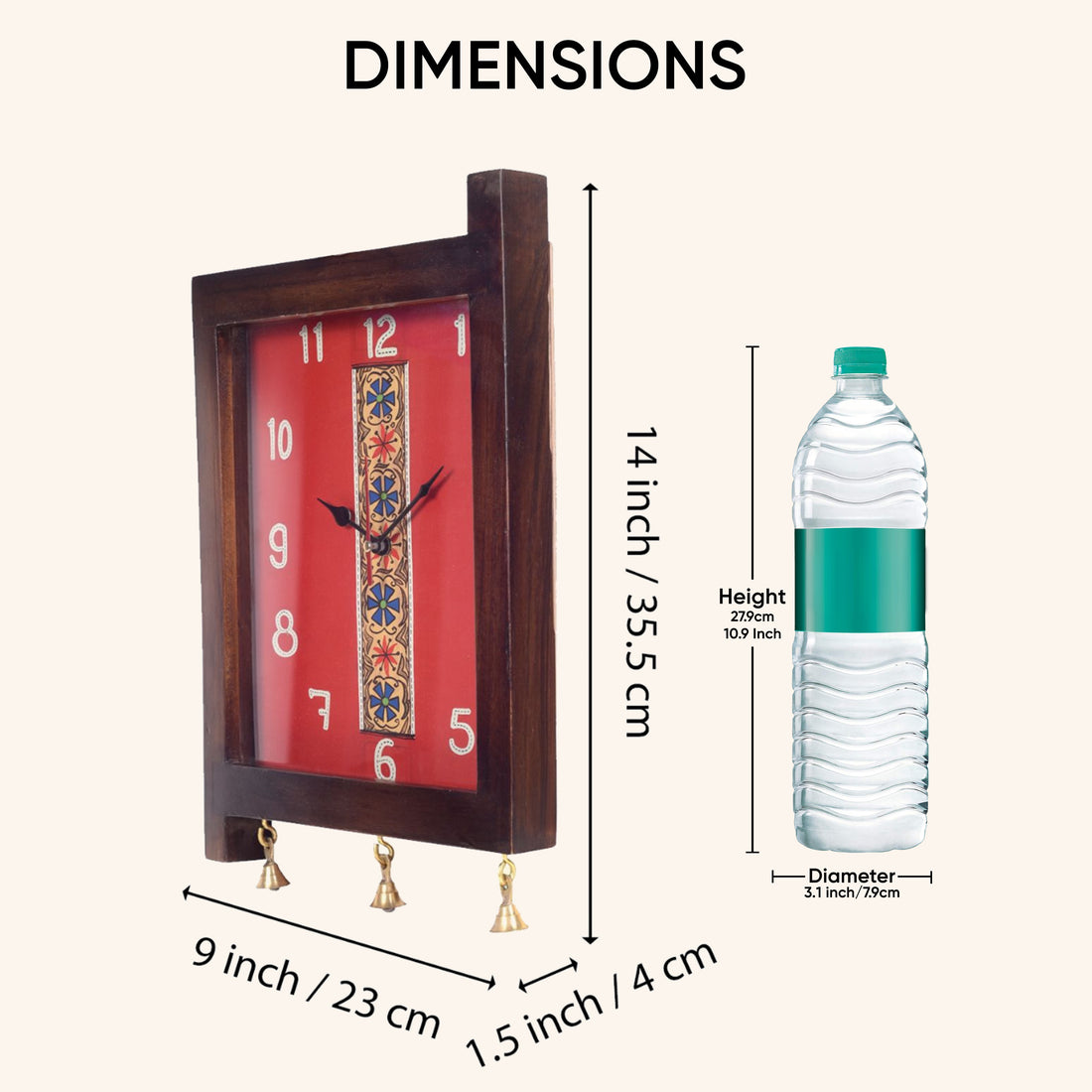 Timeless Treasures Wall Clock