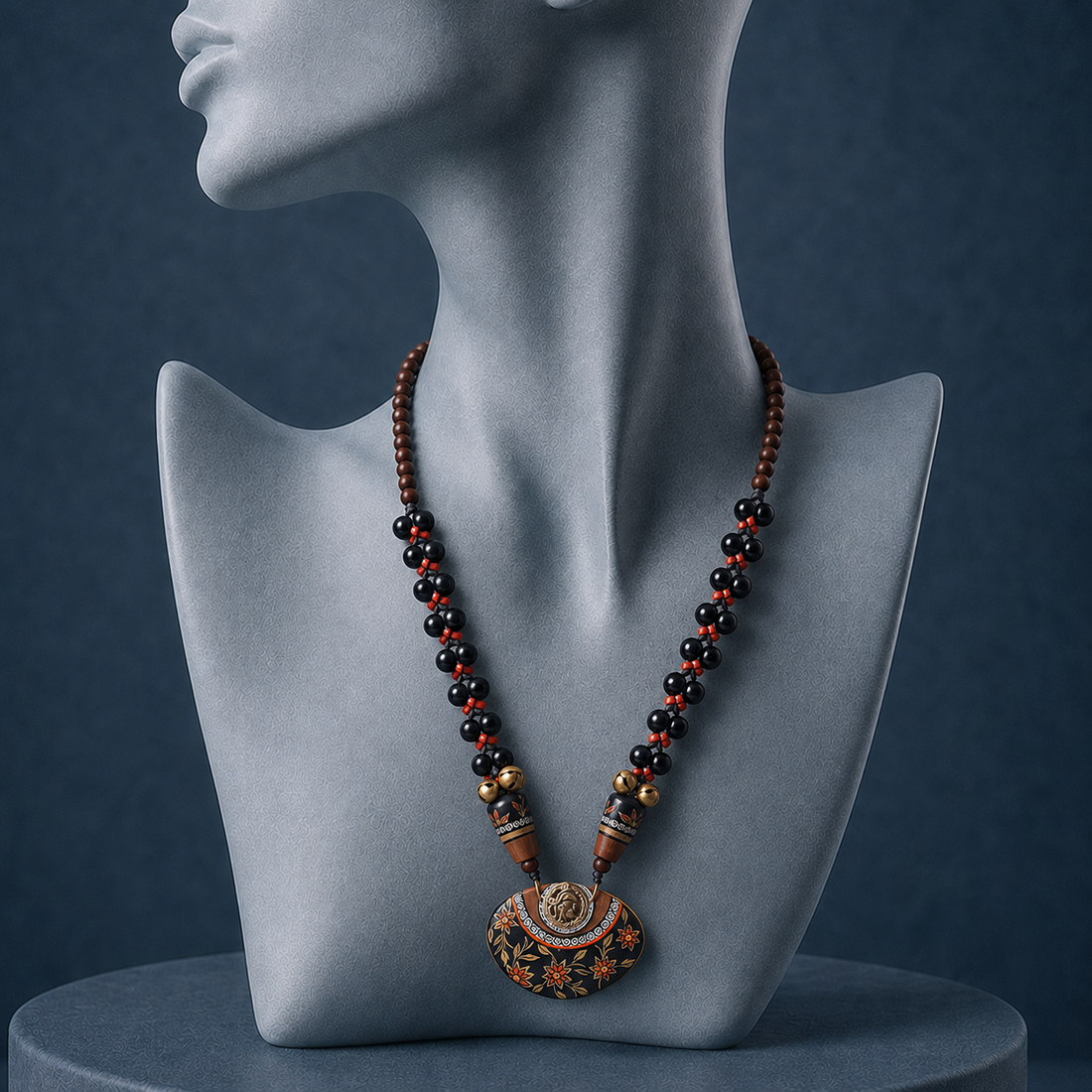 Blossom Charm Glass Necklace