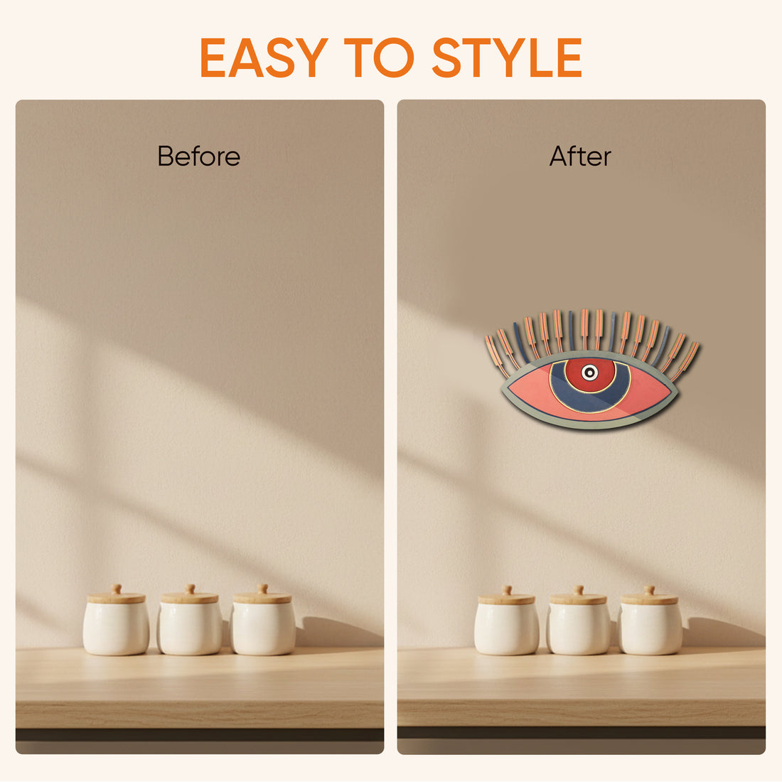 Pianist's Eyes Wall Decor Mask