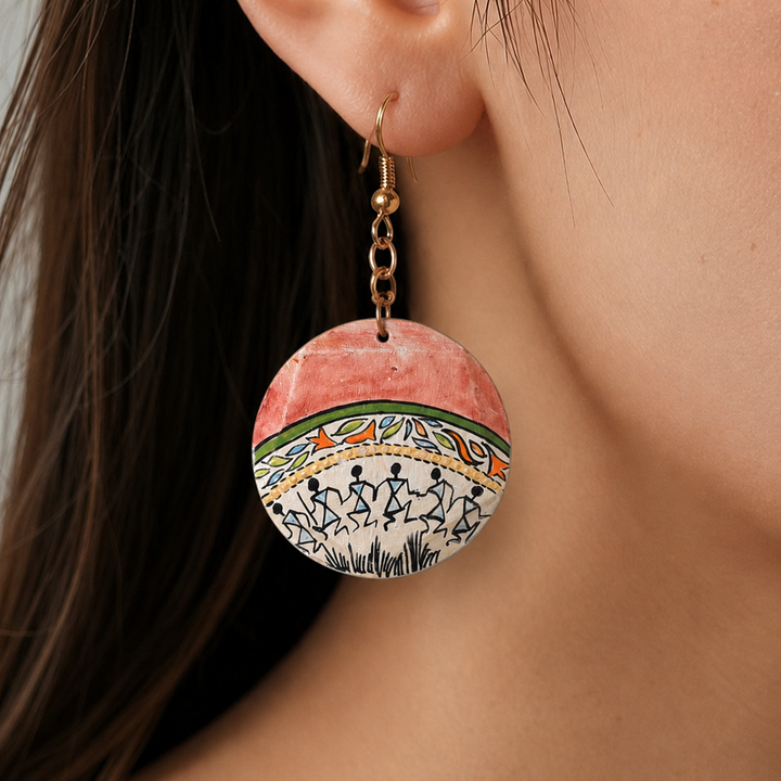 Remi Tribal Art Charming Earrings