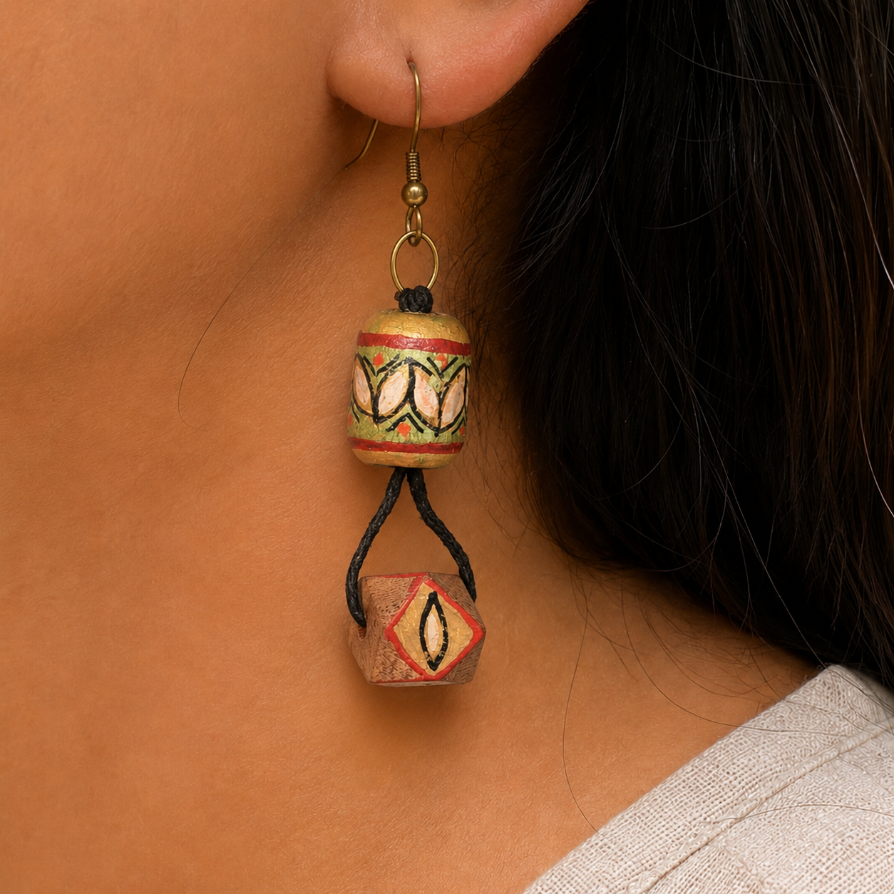 Artistic Abstractions Ethnic Earrings