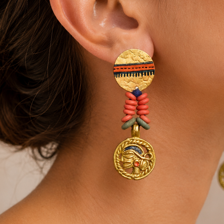 Queen Supreme Handcrafted Tribal Earrings