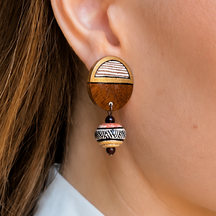 Whimsical Watercolor Studs