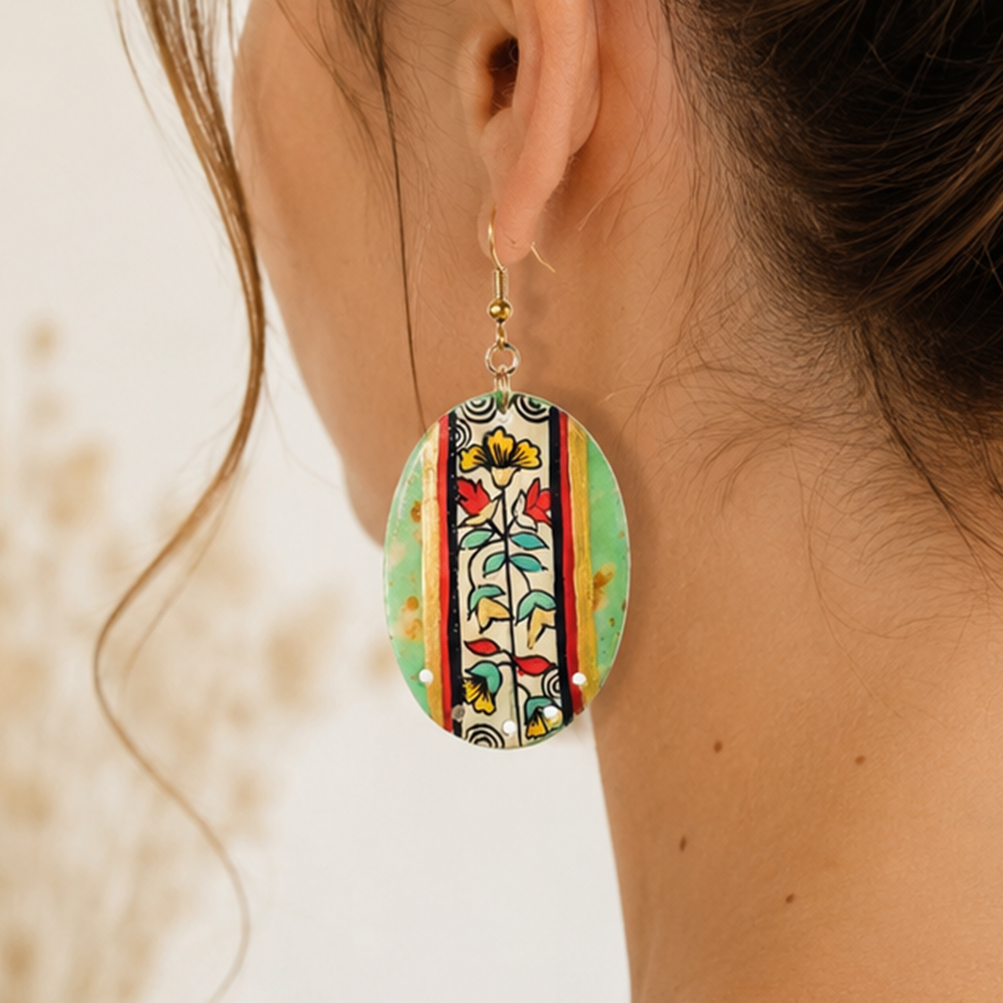 Sunkissed Mosaic Studs