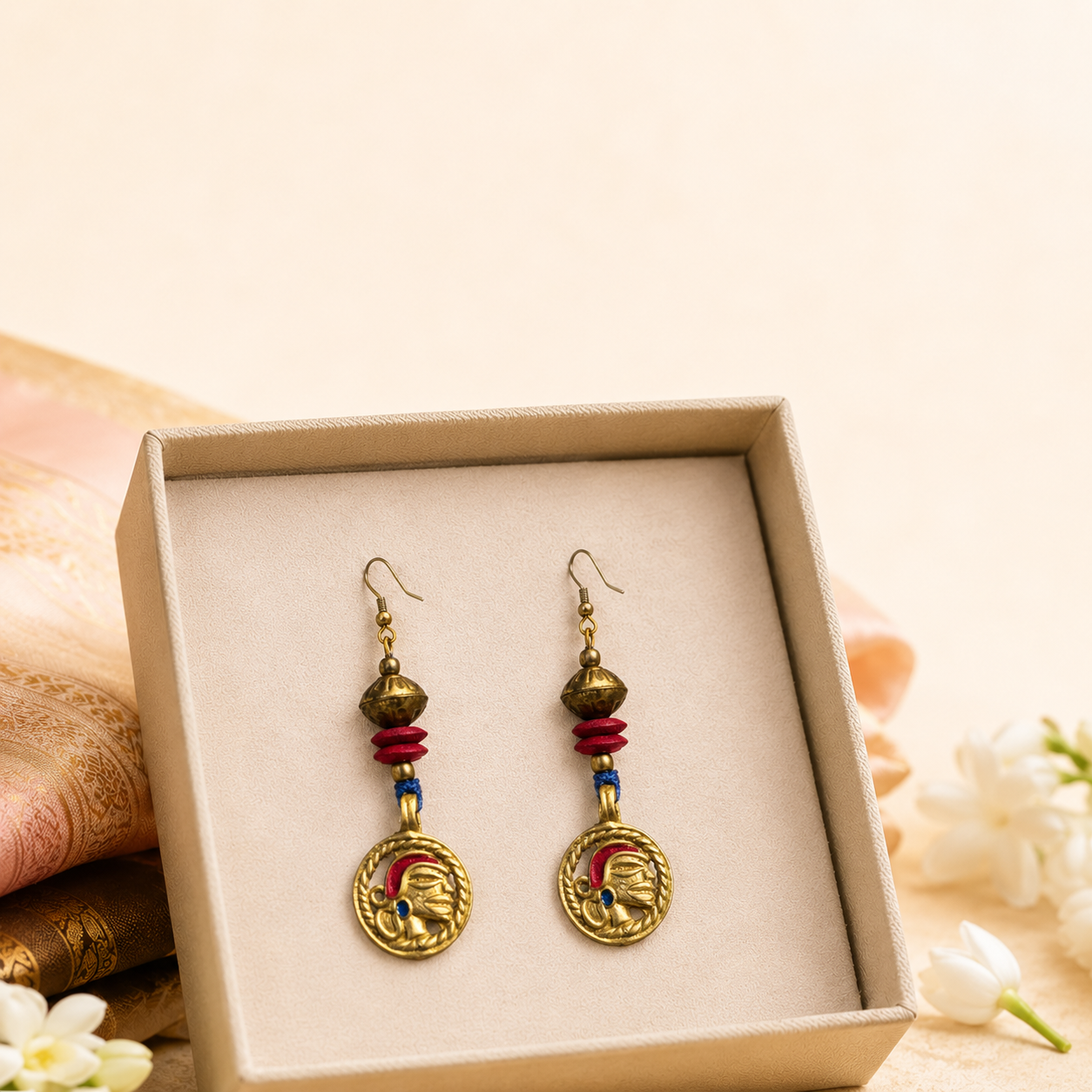 The Queens Circle Handcrafted Tribal Earrings