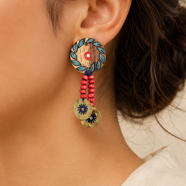 The Imperial Queen Handcrafted Tribal Earrings