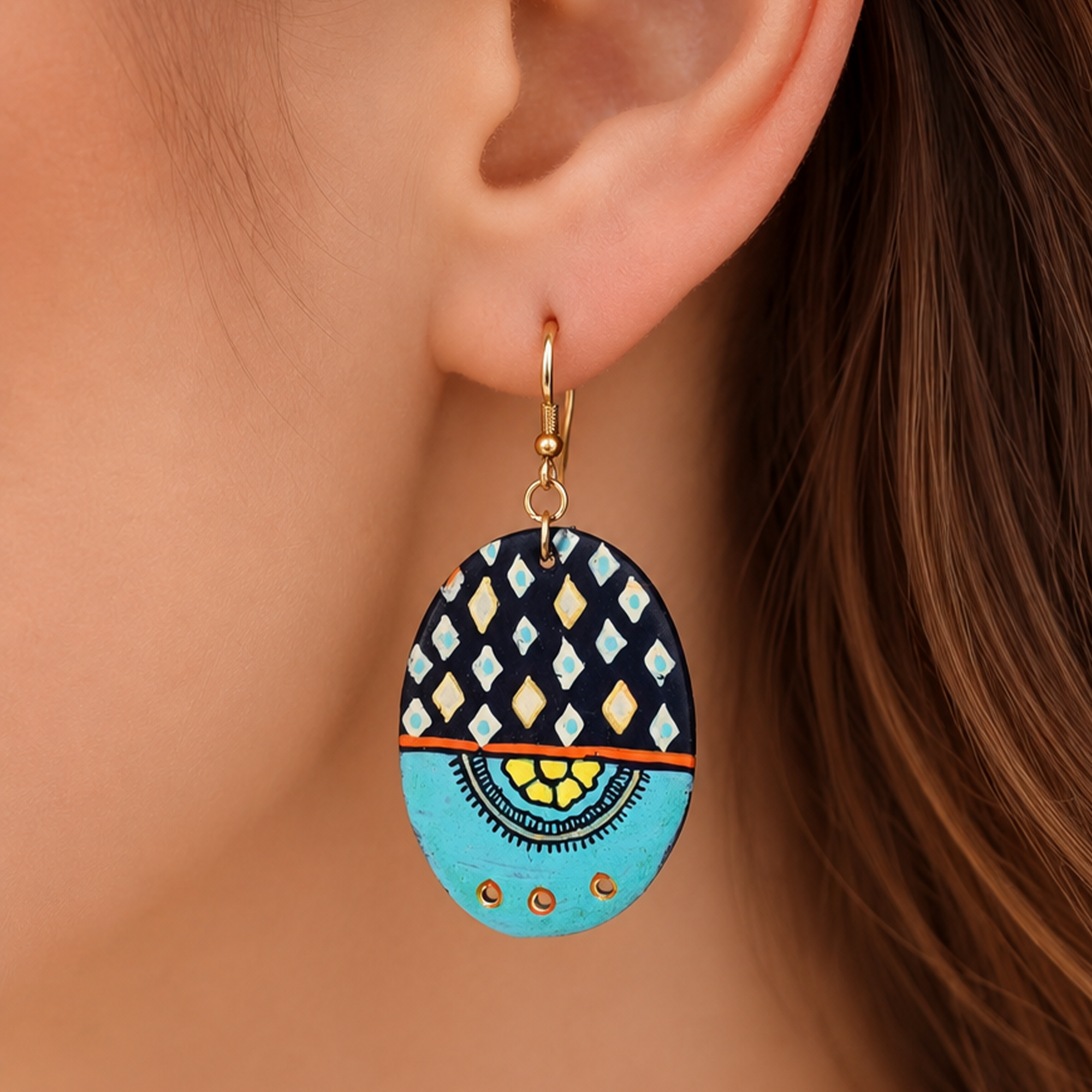 Wanderlust Wanderers Swings Ethnic Earrings