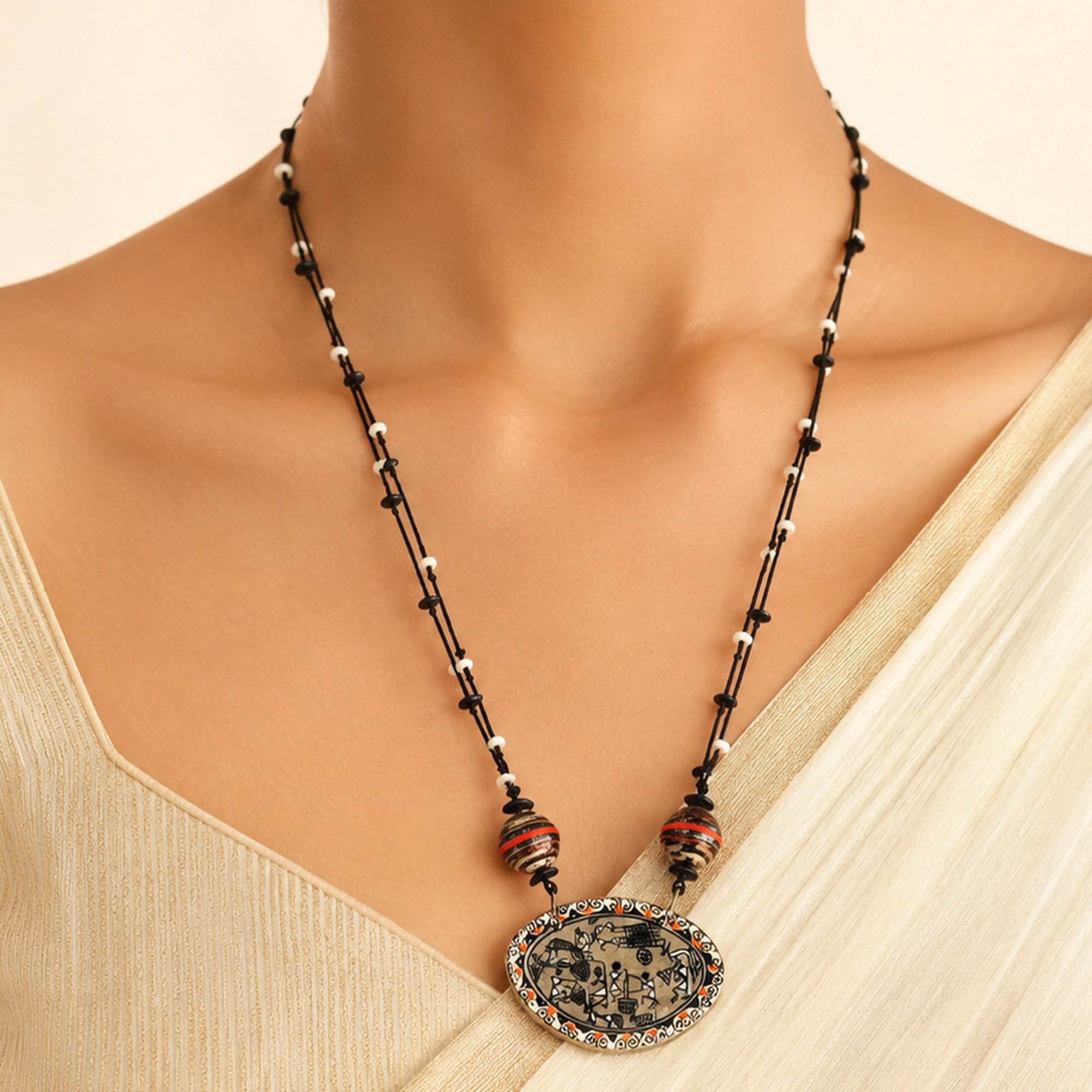 Shona Elegant Tribal Art Necklace