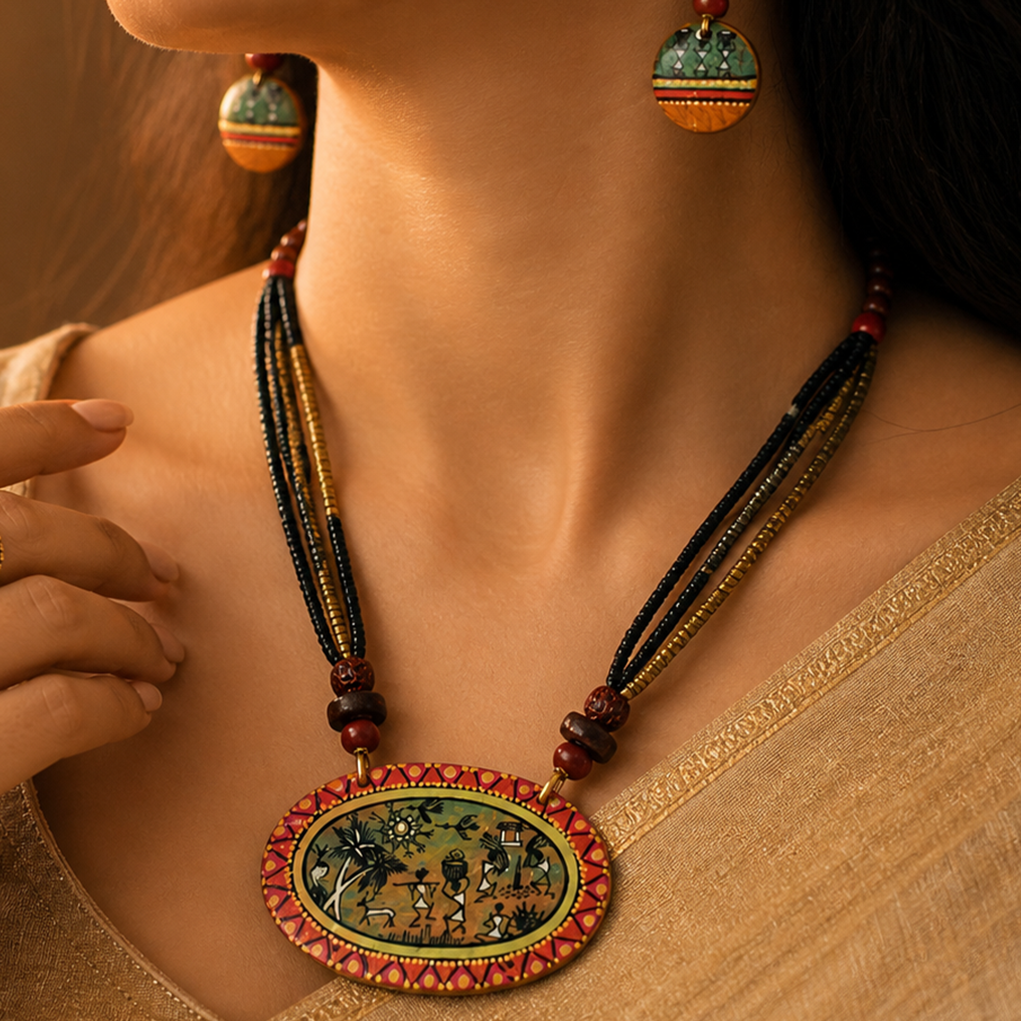 Ola-II Timeless Elegance Jewelry Set