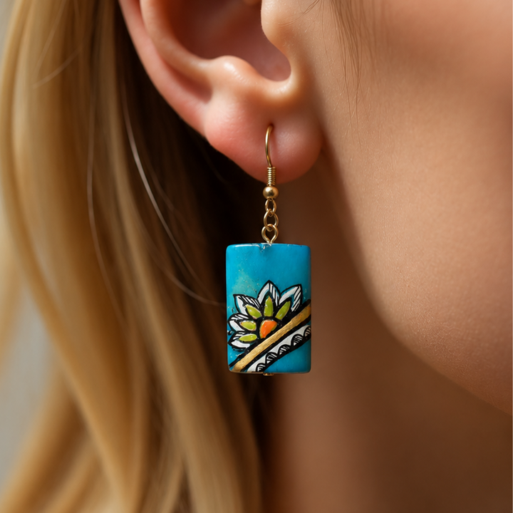 Whimsical Tassel Charms Ethnic Earrings