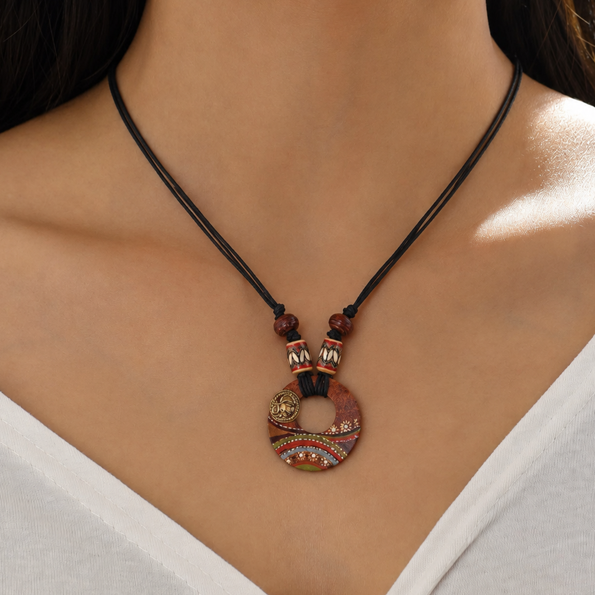 Tribal Enchantress  Handcrafted Ethnic Necklace