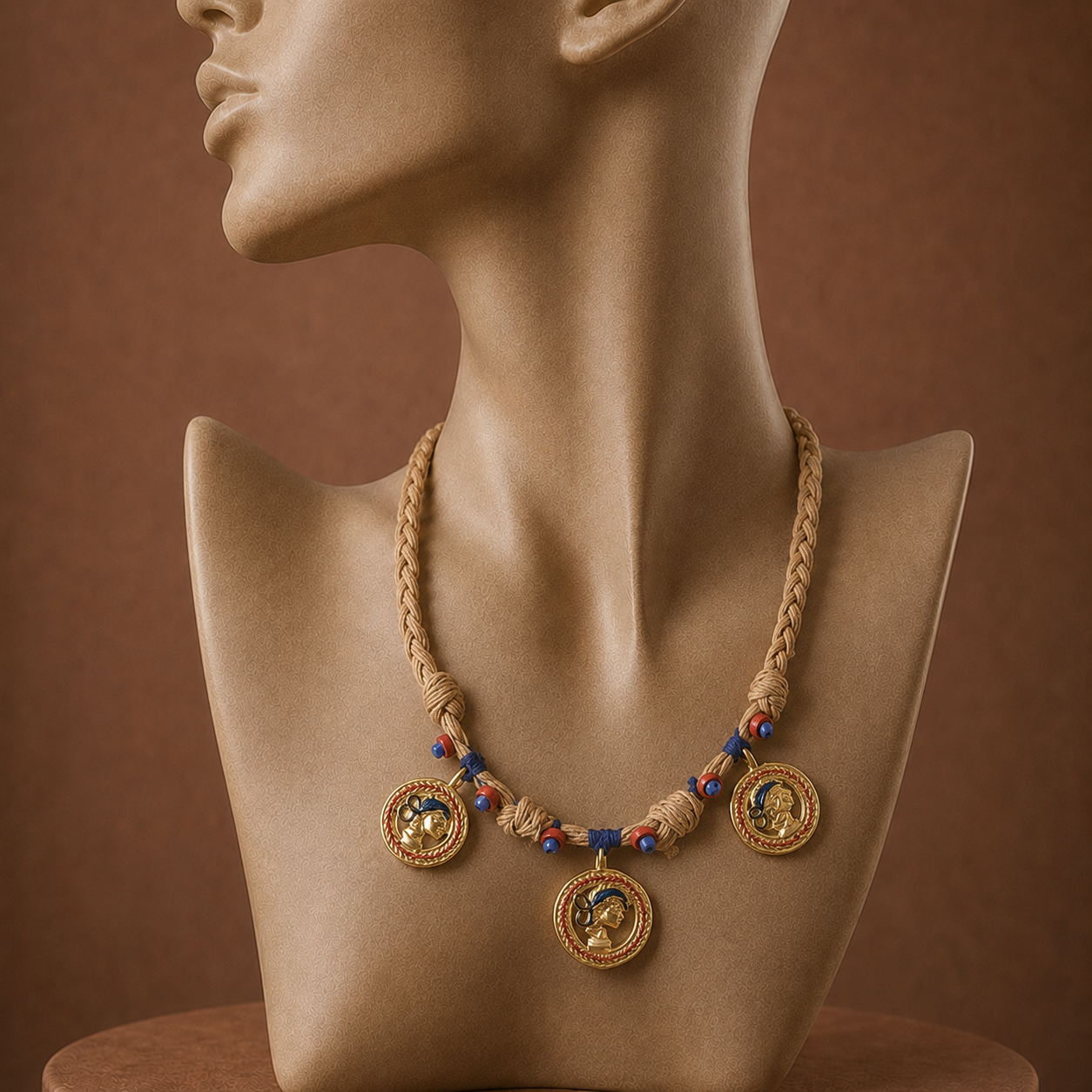 Royal Sisters Handcrafted Necklace