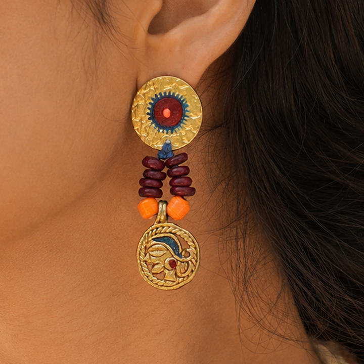 The Royals Handcrafted Tribal Earrings