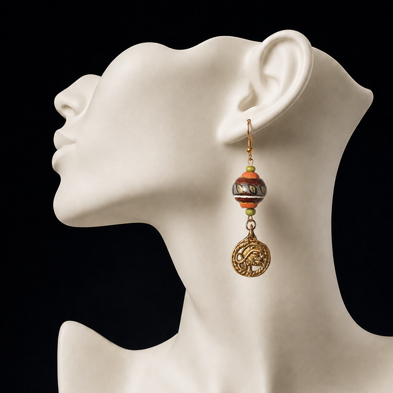 Brushed Brass Drops