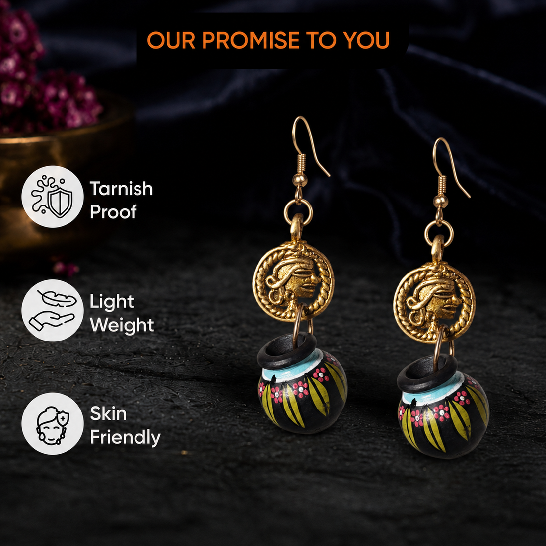 Terr aglow Cascade Earrings