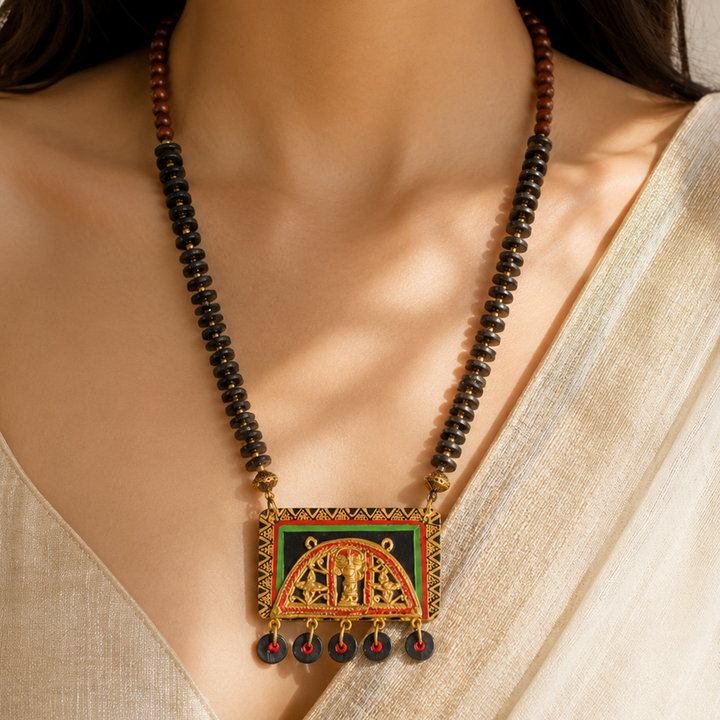 The Royal Guards Handcrafted Tribal Necklace