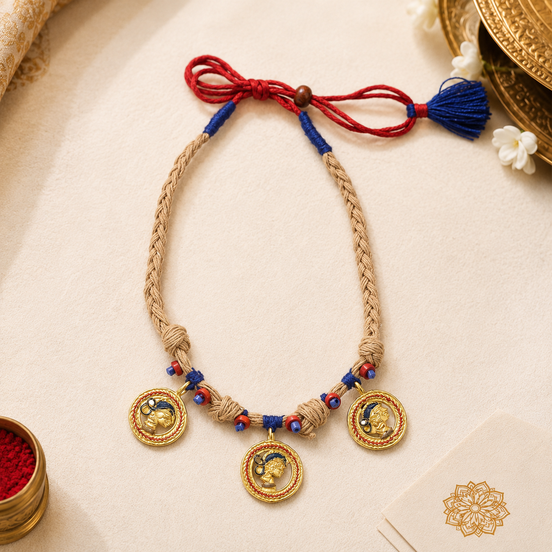 Royal Sisters Handcrafted Necklace