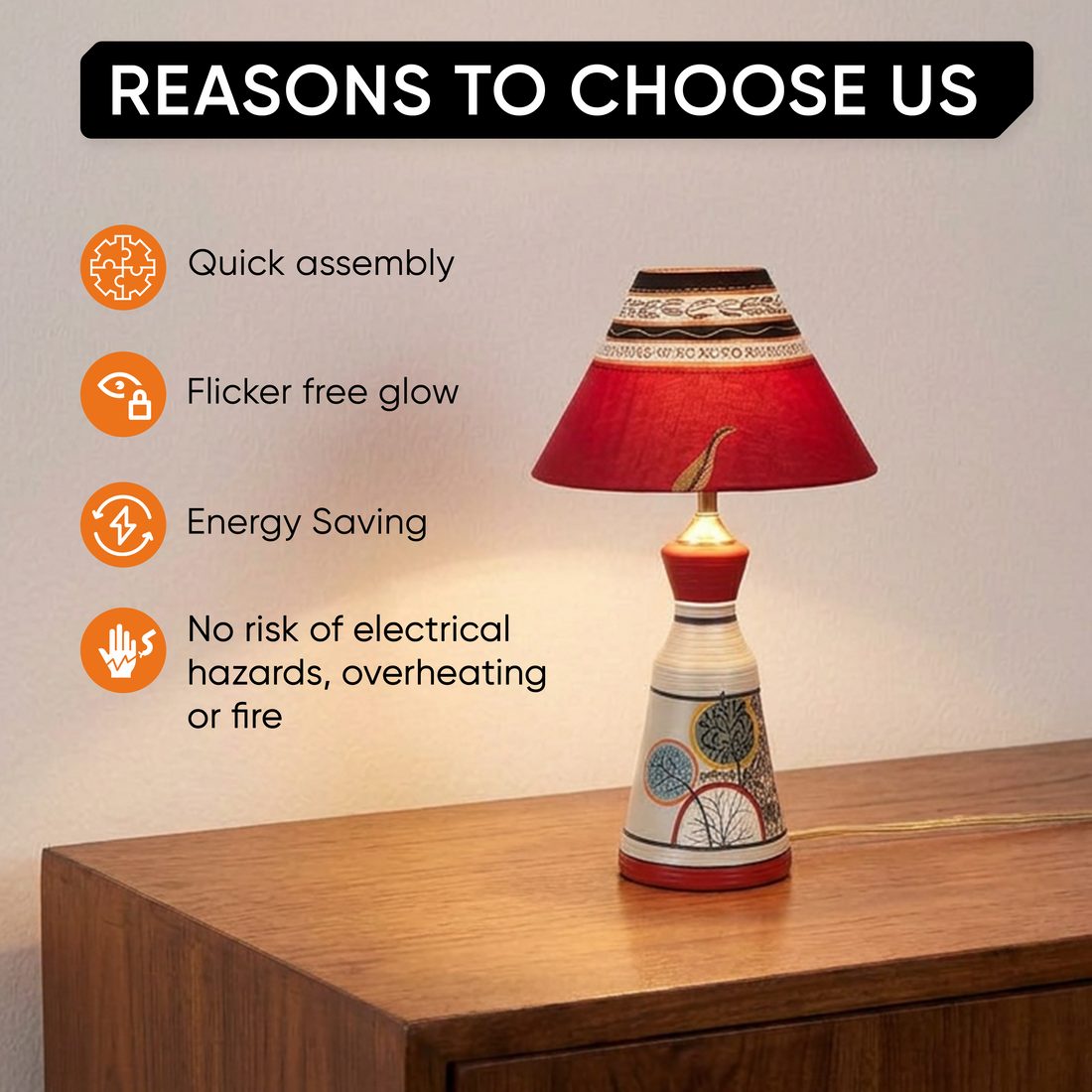 Floral Enchantments Table Lamp