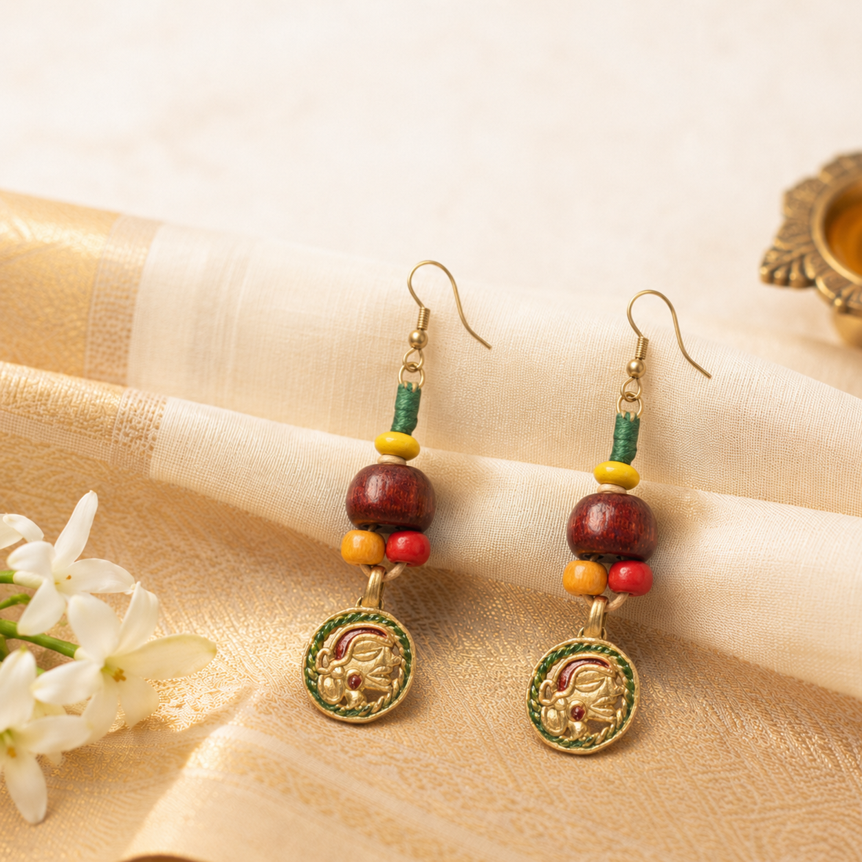 The Procession Handcrafted Tribal Earrings