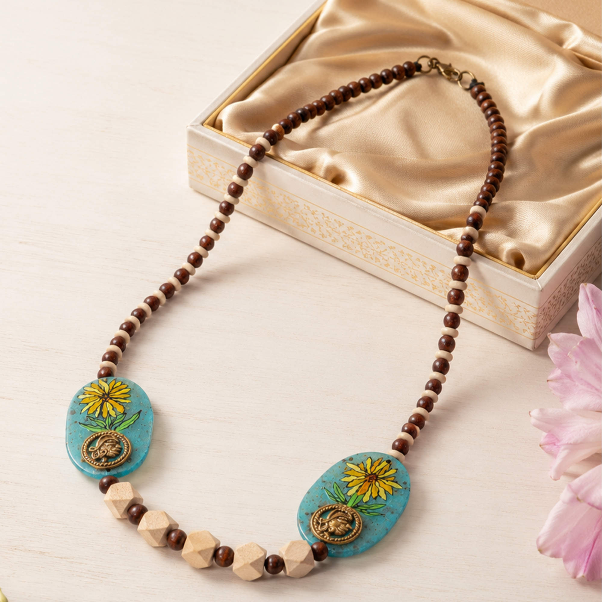 Enchanted Talisman Necklace Handcrafted Ethnic Necklace