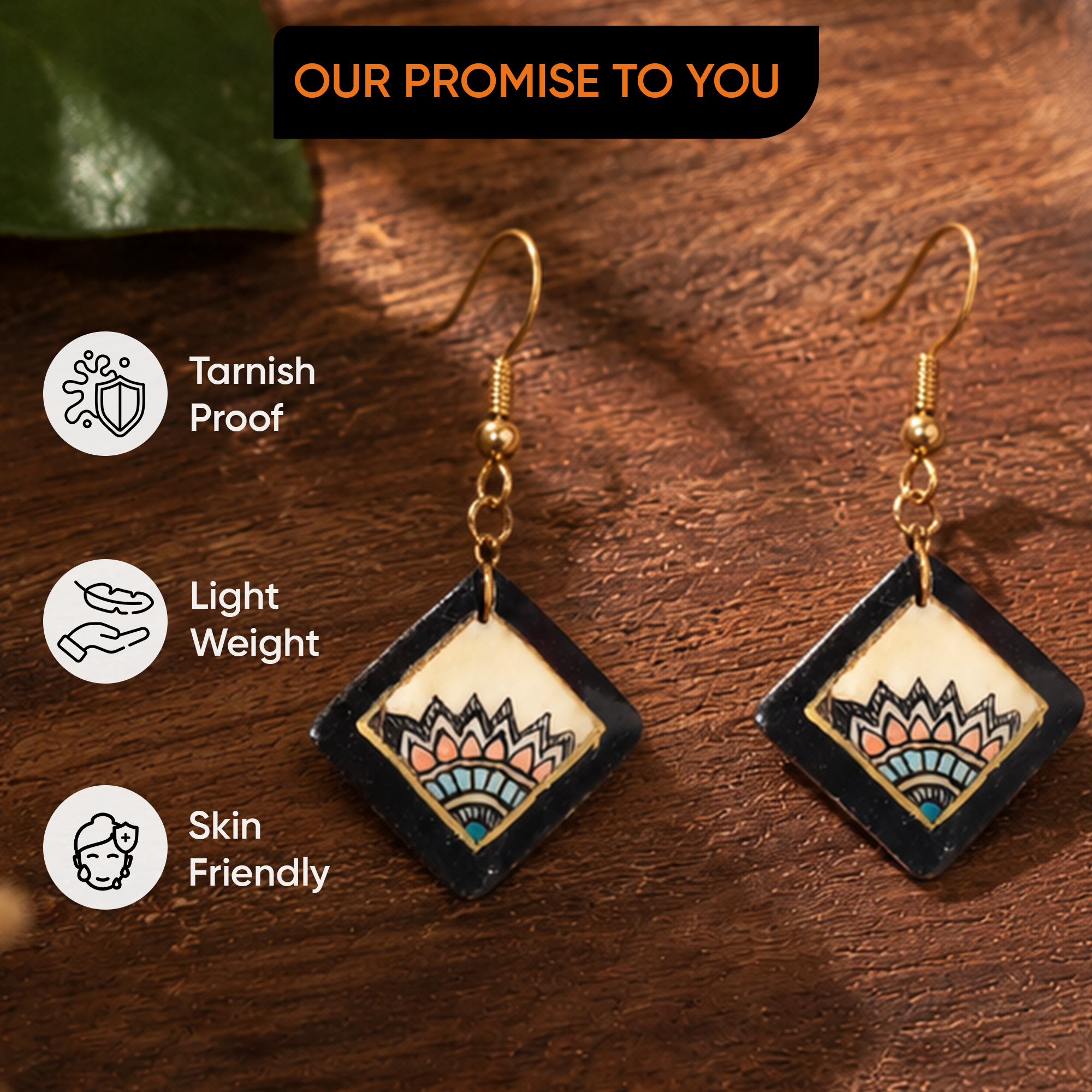 Vibrant Fiesta Jhumkis
