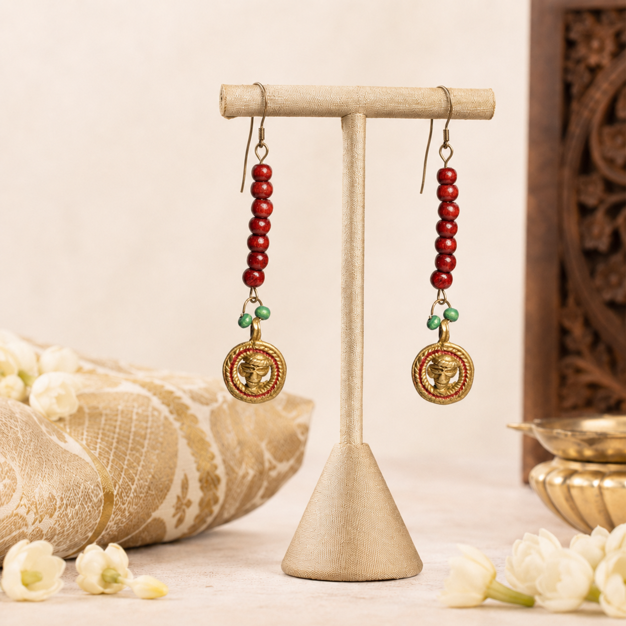 Queens Glory Handcrafted Tribal Earrings