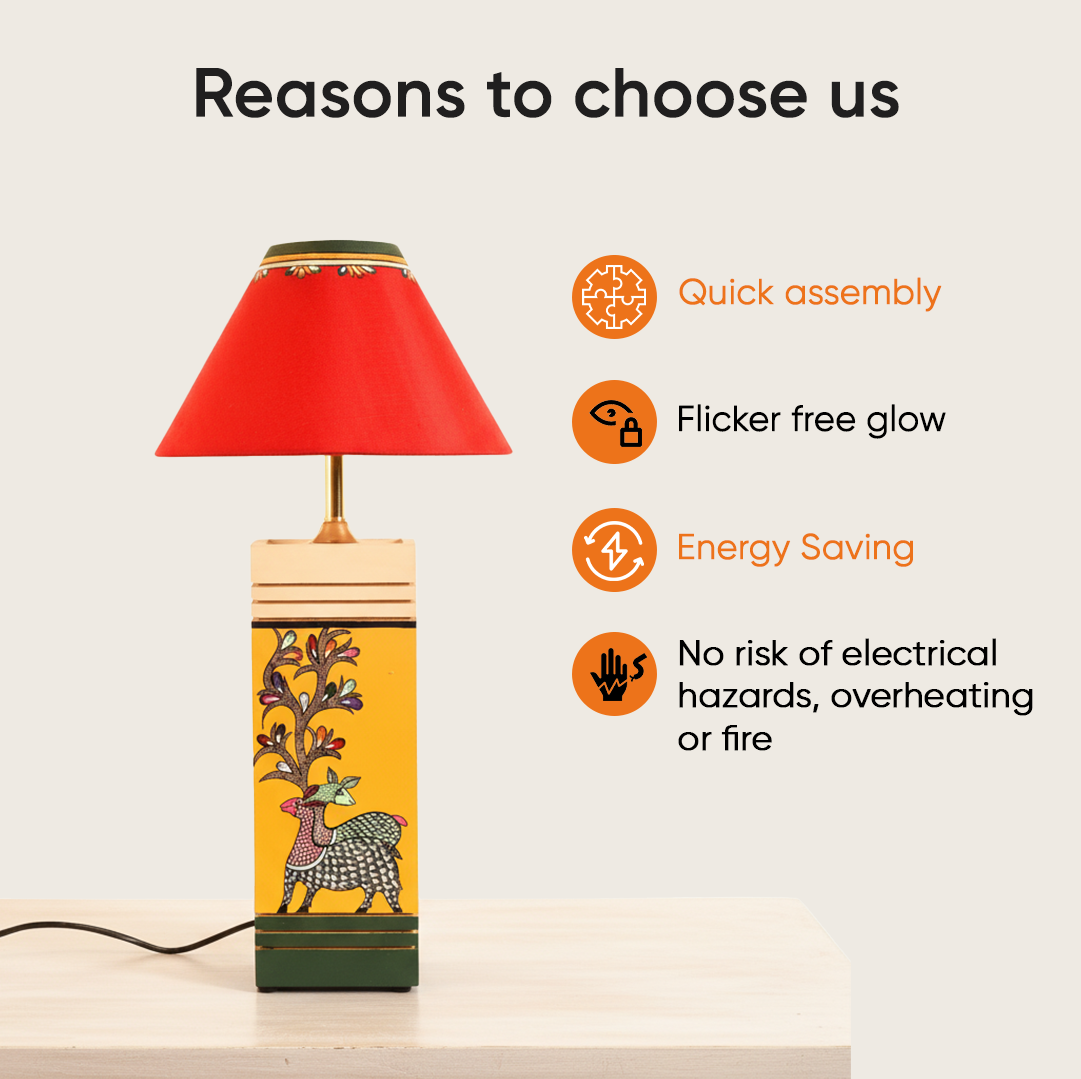 Dancing Deer Table Lamp