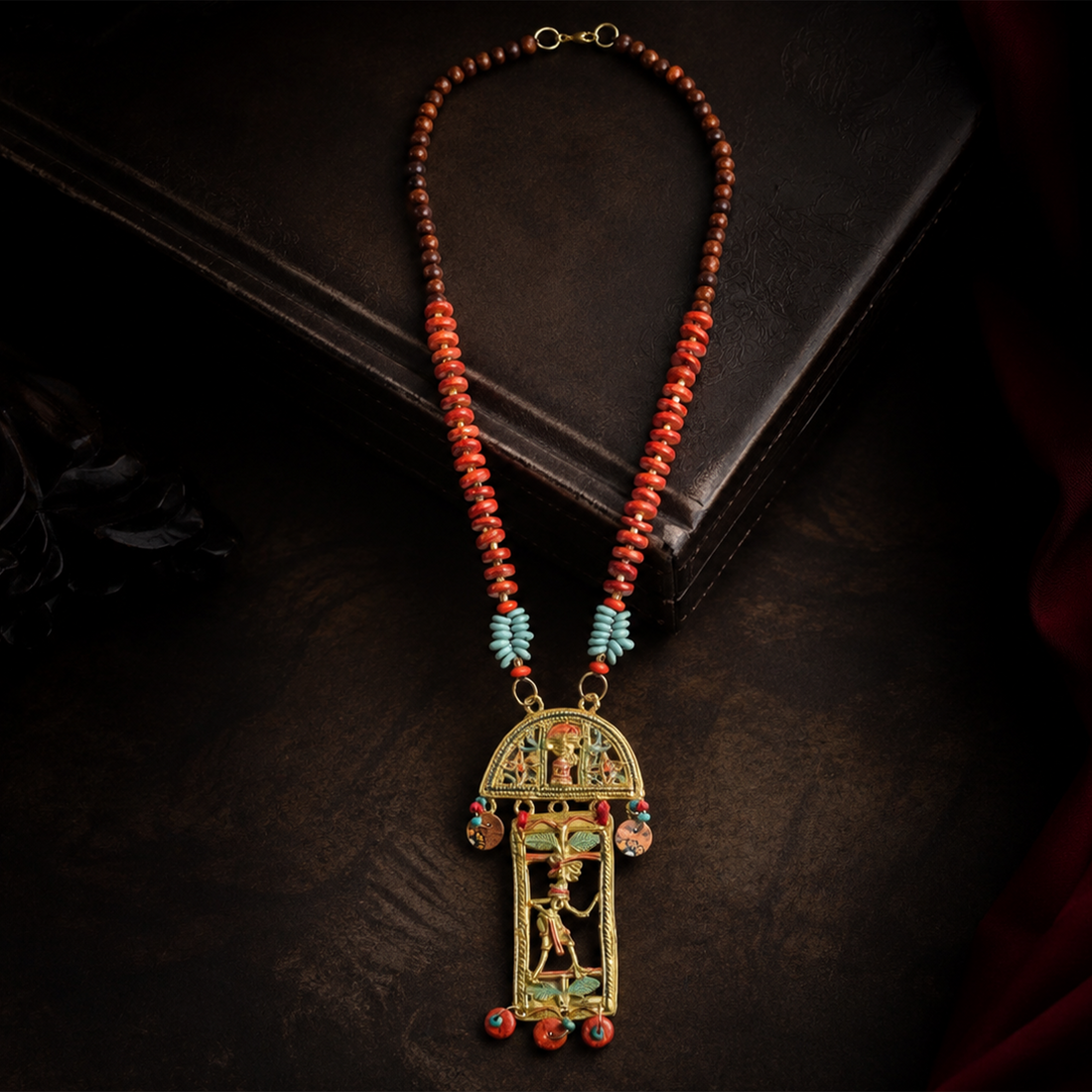 The Royal Cortege Handcrafted Tribal Necklace