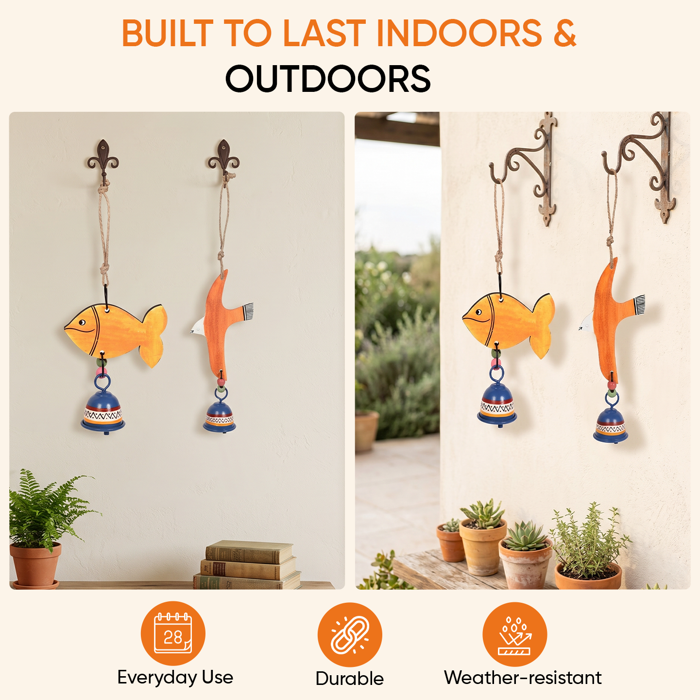 Ocean & Sky Harmony Wind Chime Set