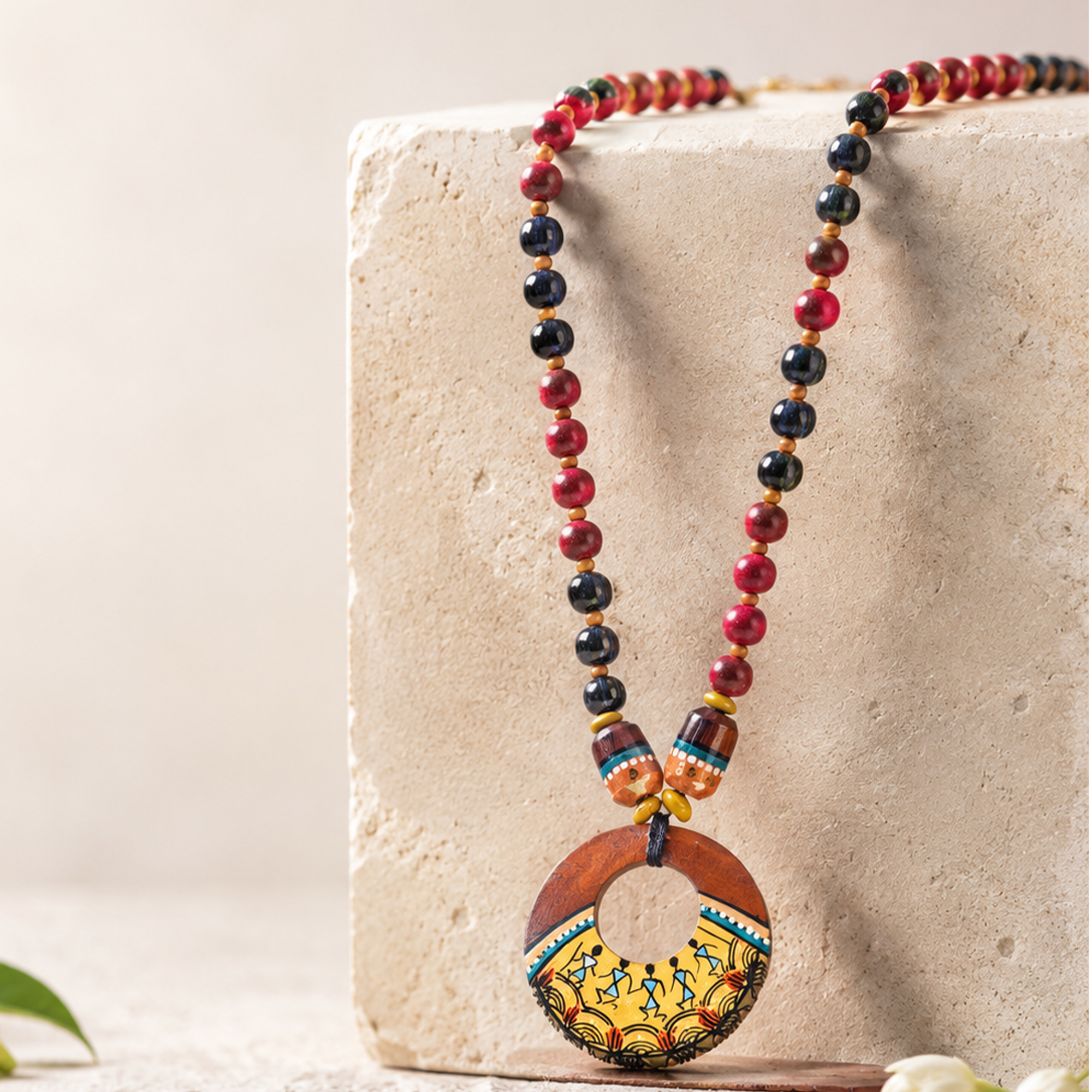 Syra Handcrafted Art Necklace