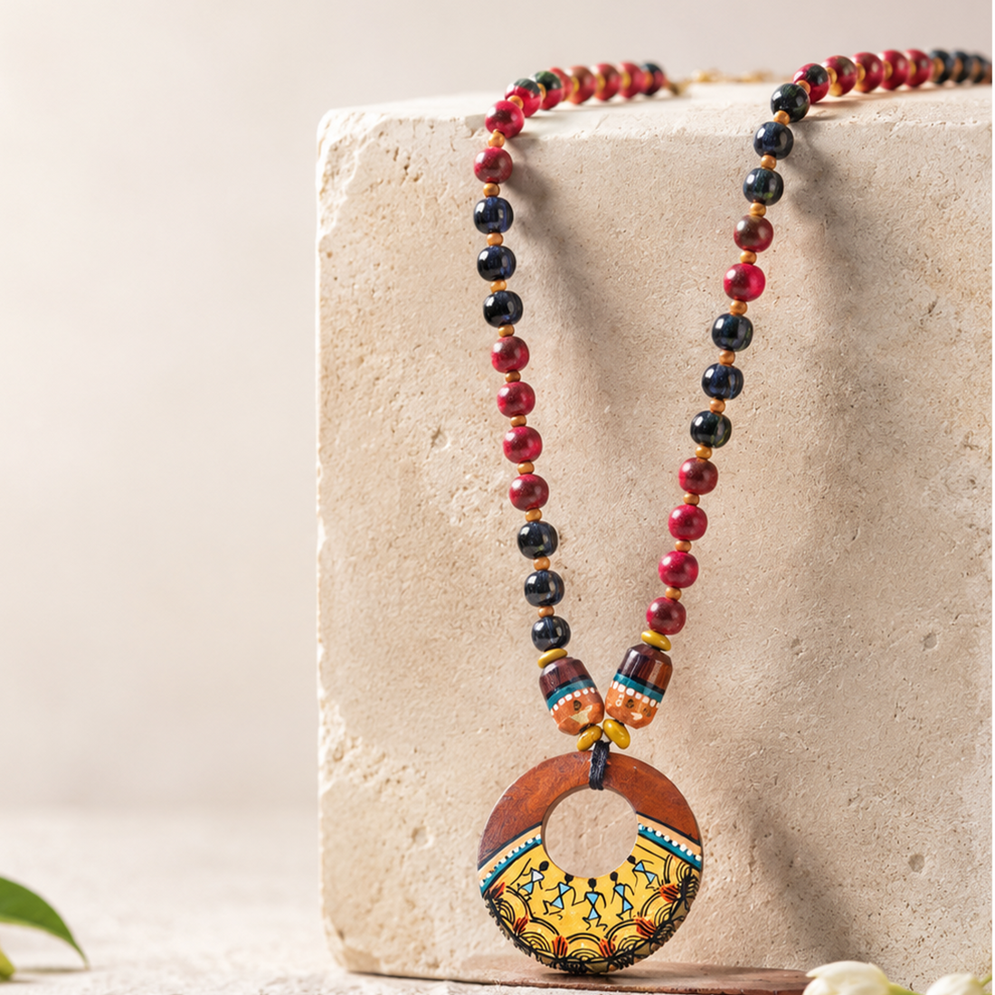 Syra Handcrafted Art Necklace